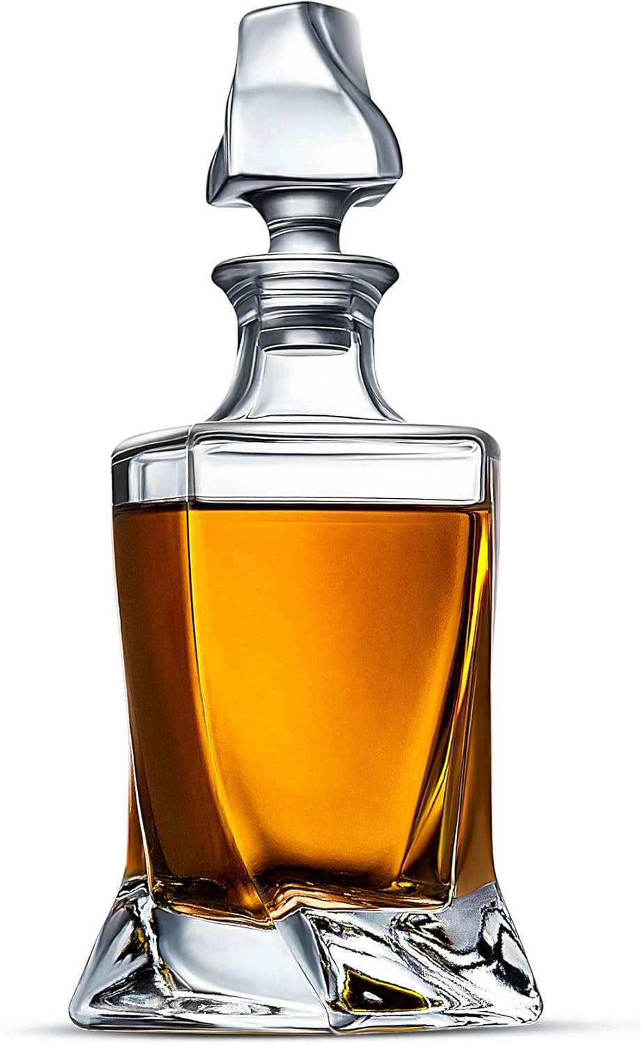 LUXU Whiskey Decanter,25 oz