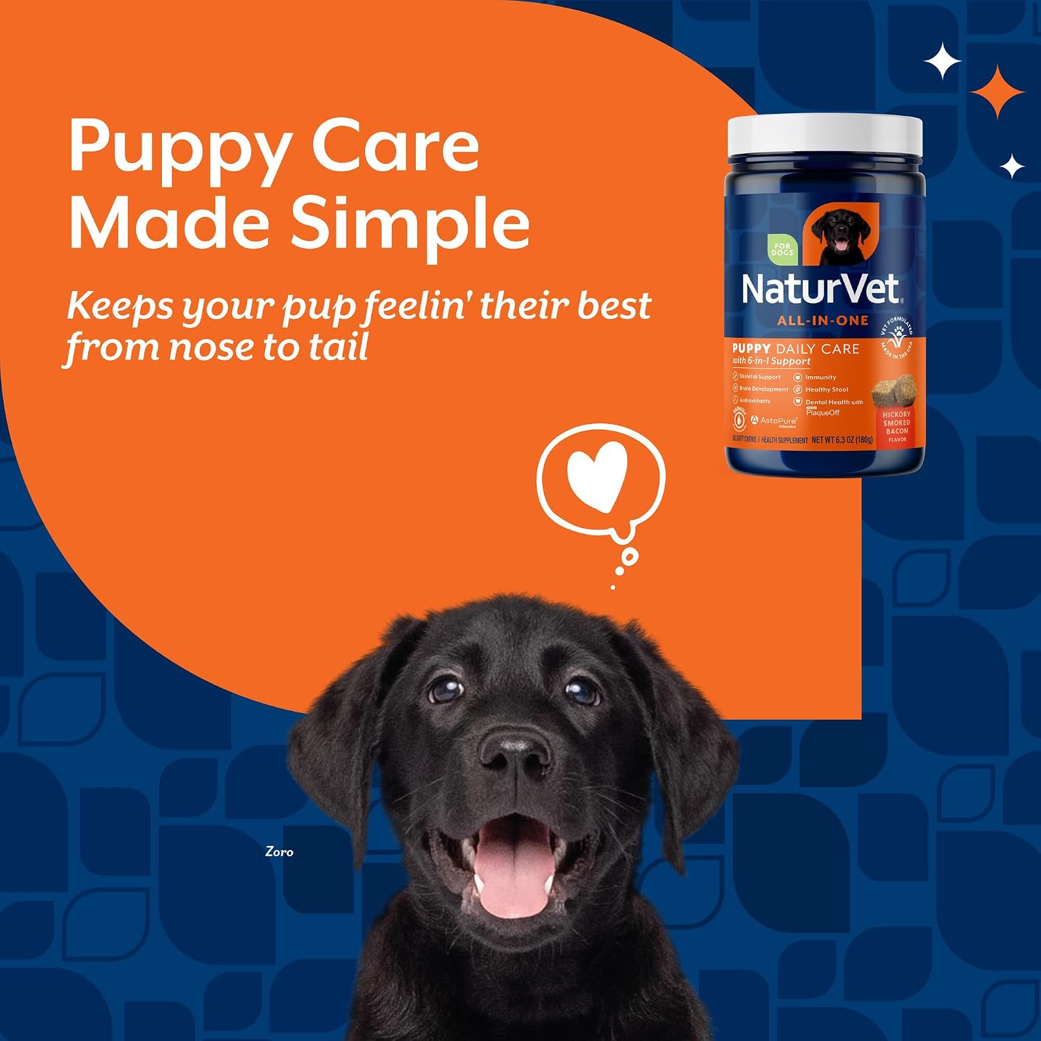 NaturVet All-in-One Cat & Dog Supplement Daily Multivitamin - 13 Oz Powder | Daily Multivitamin for Dogs & Cats - Supports Digestion, Skin & Coat with Omega-3, 6, 9 in a Wheat-Free Formula, 13 Oz Powder