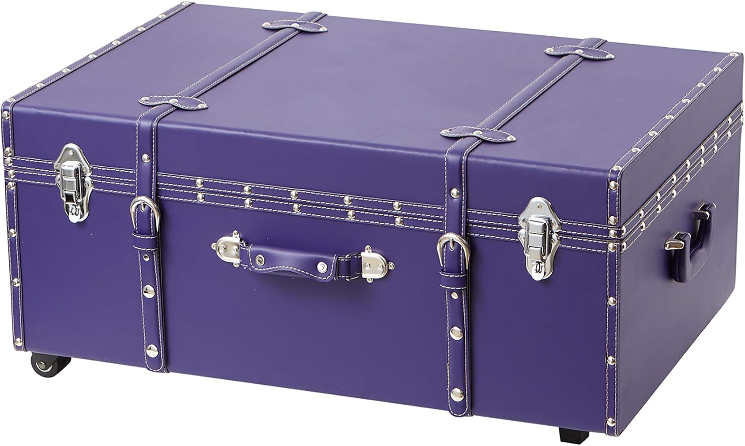 DormCo The Texture Brand Trunk - Plum - Large