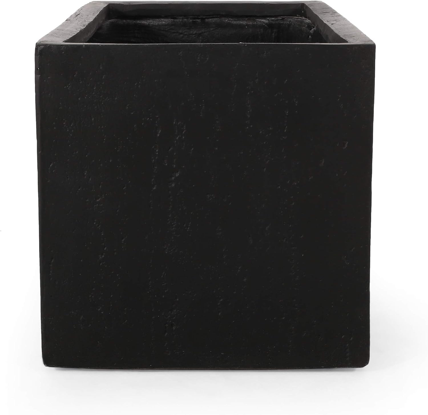 Christopher Knight Home Vanessa Outdoor Modern Large Cast Stone Rectangular Planter, White