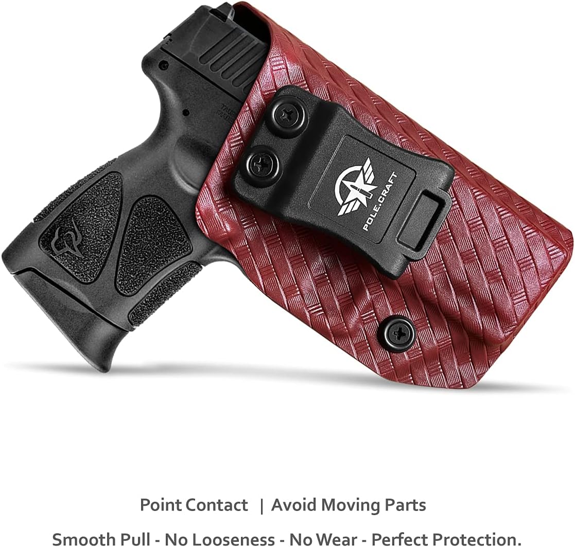 Taurus G3C G2C Holster IWB Kydex Holster Taurus G3C / G2C / G2S / PT111 / PT140 9mm/.40- Inside Waistband Concealed Carry