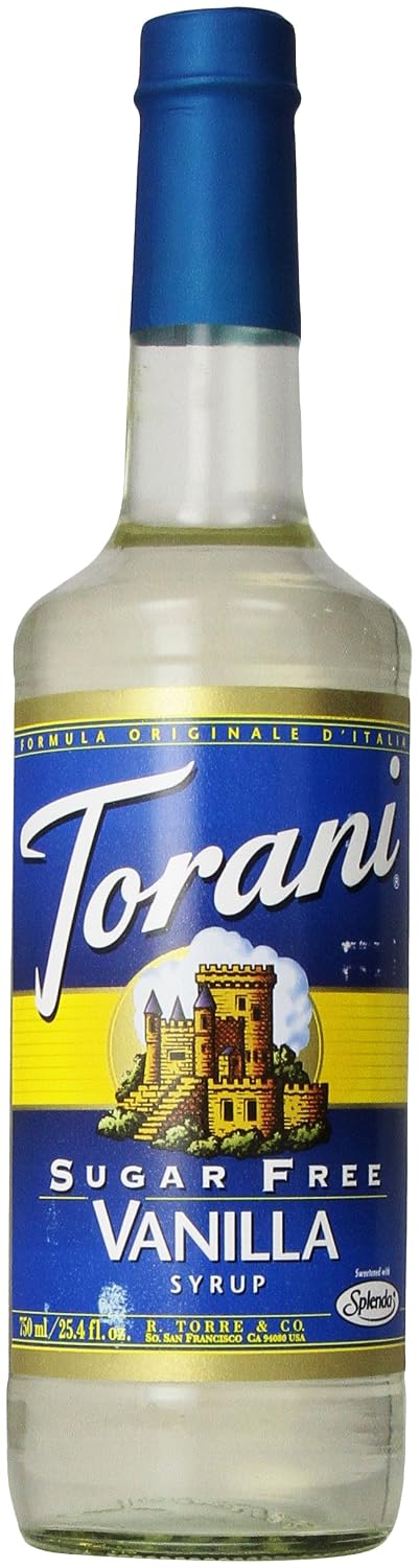 Torani SF Vanilla Syrup, 25.4 fl oz