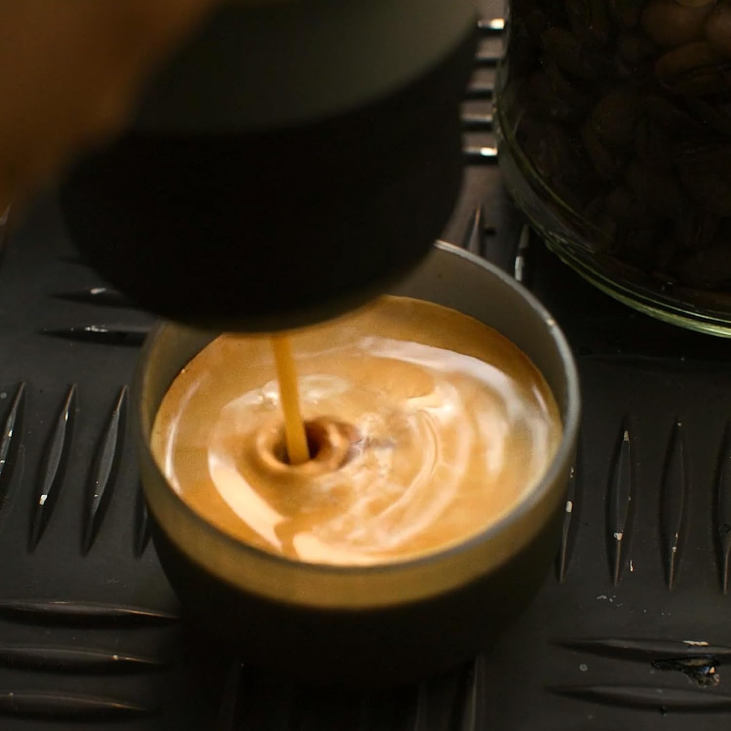 Wacaco Minipresso GR, Portable Espresso Machine, Compatible Ground Coffee, Hand Coffee Maker, Travel Gadgets, Manually Operated, Perfect for Camping, Hiking