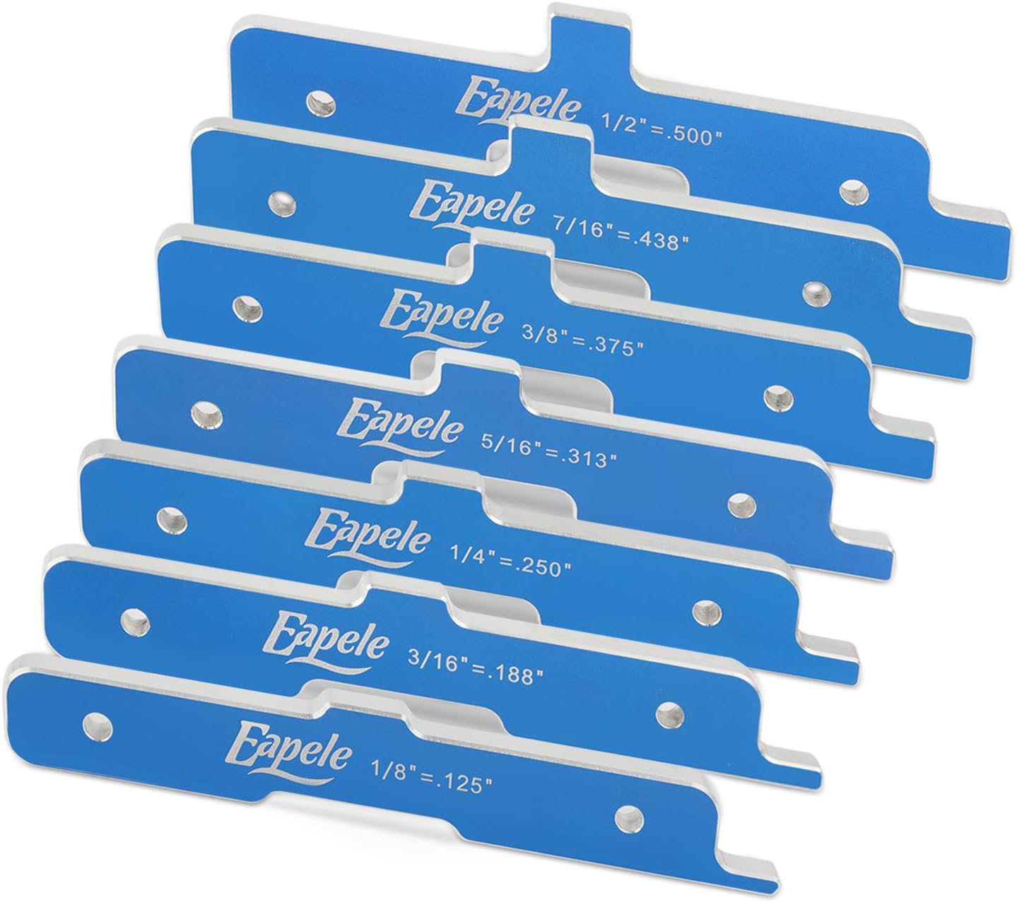 Eapele Router Table Set Up Bars Replace for PRS3400 (Set of 7)