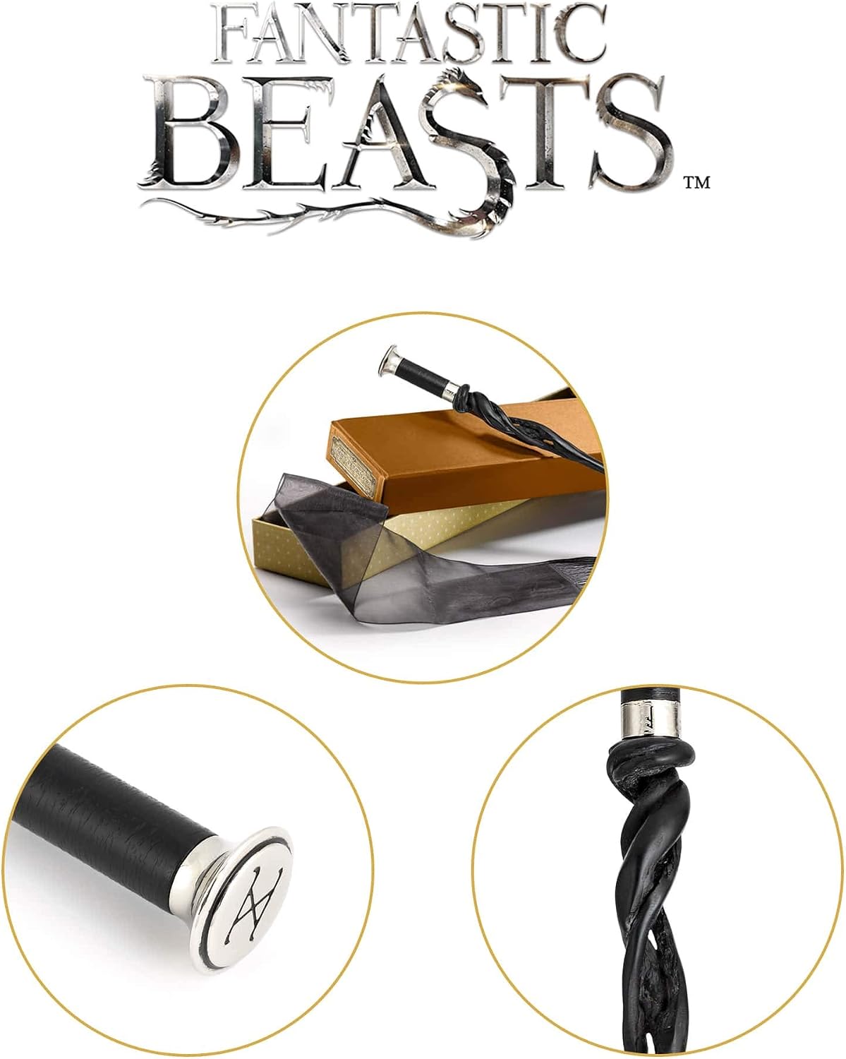 The Noble Collection Fantastic Beasts Dumbledore Wand