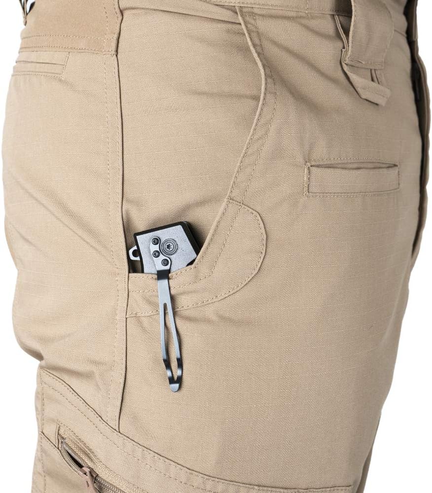 LA Police Gear LAPG Men's Atlas Stretch Tactical Cargo Pants | Durable & Lightweight Ripstop Outdoor Hiking Work Pants for Men