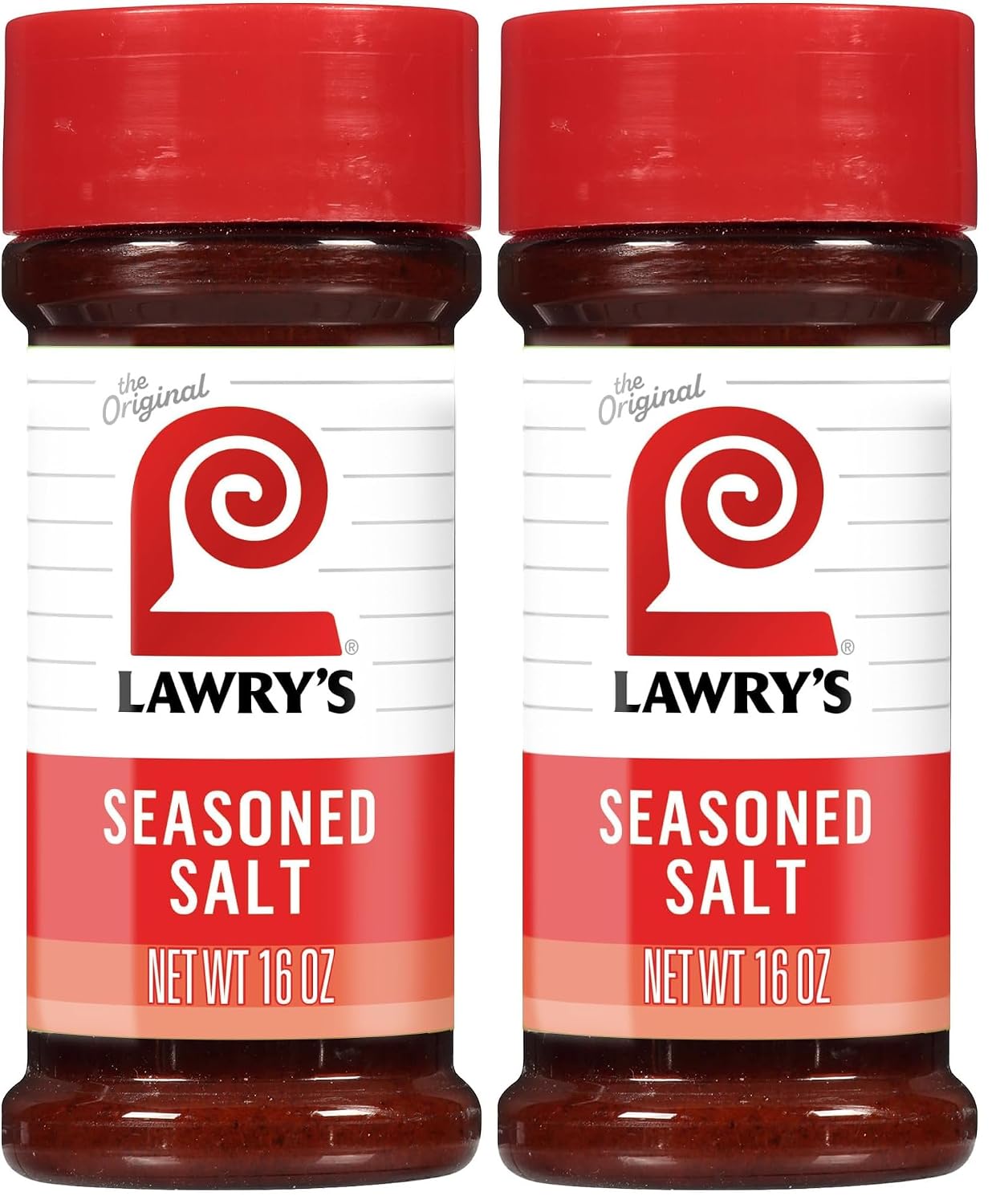 Lawry’s Seasoned Salt, No MSG Added, Kosher Certified, Staple, Versatile, All-Purpose Seasoning to Shake on Beef, Pork, or Poultry, 16 oz