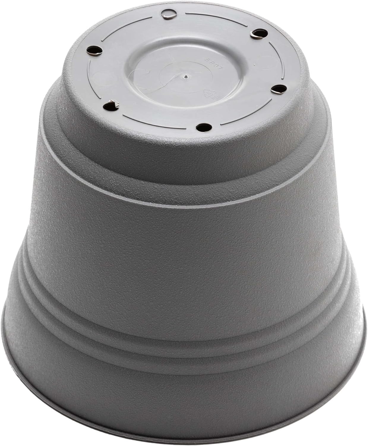 Bloem Saturn Planter with Saucer, 10", Calypso (SP1027)