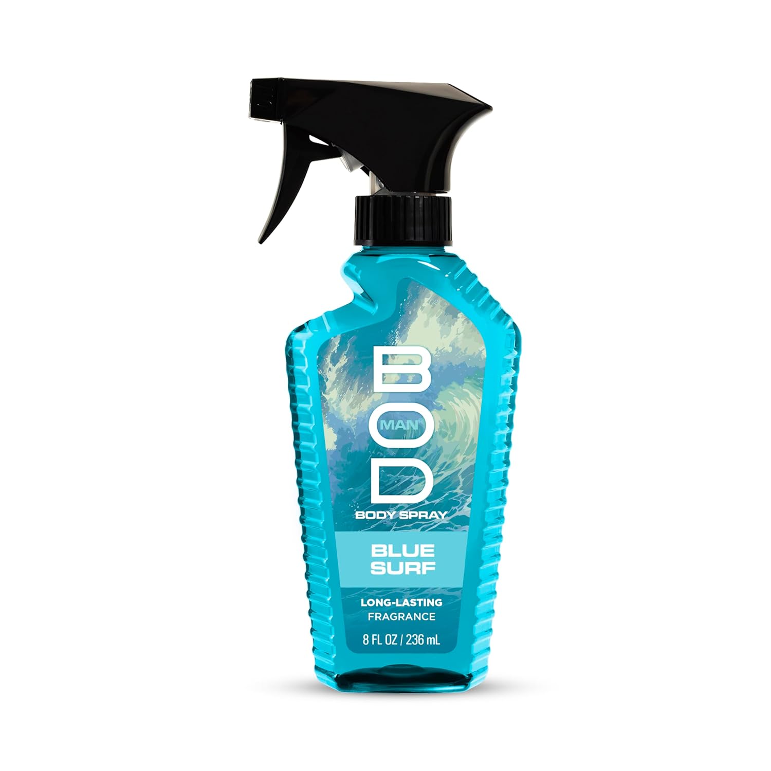 BOD man Fragrance Body Spray, Fresh Blue Musk, 8 fl oz