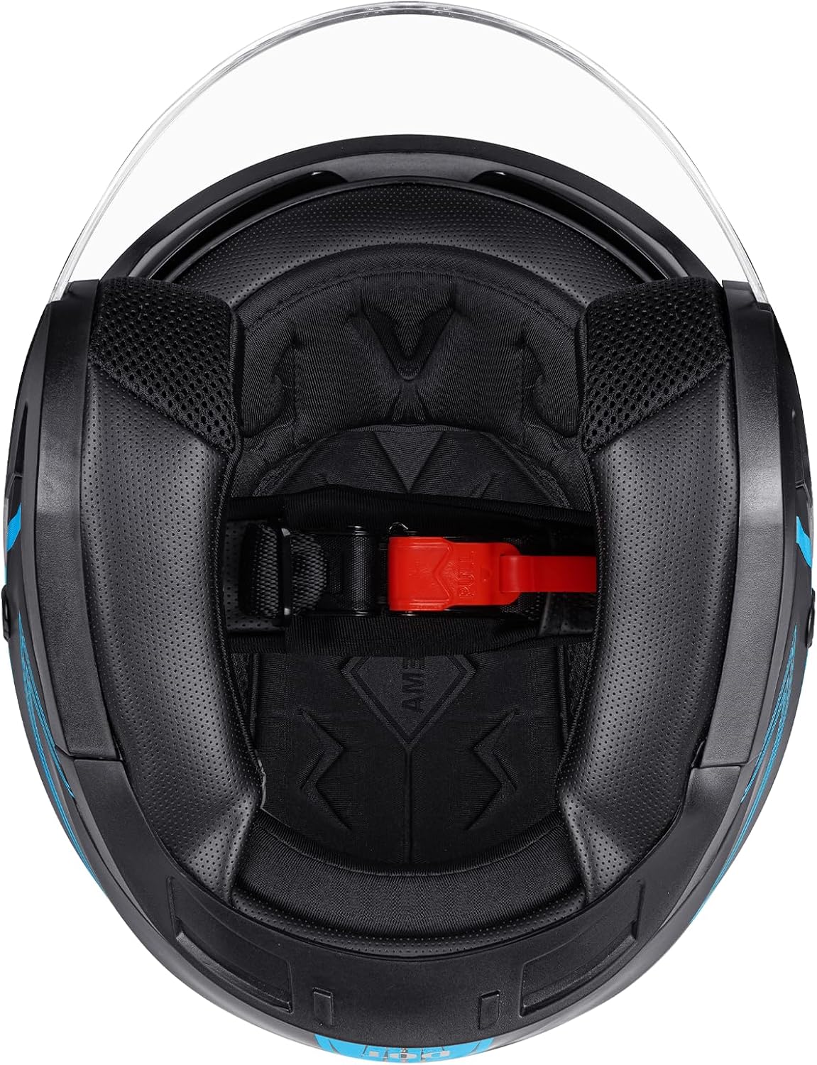 YEMA Open Face Motorcycle Helmets, DOT Approved 3/4 Moped Helmet Dual Visor Quick Release Buckle, Helmets for Adults Motorcycle Men Women Helmets for Moped Scooter Streey