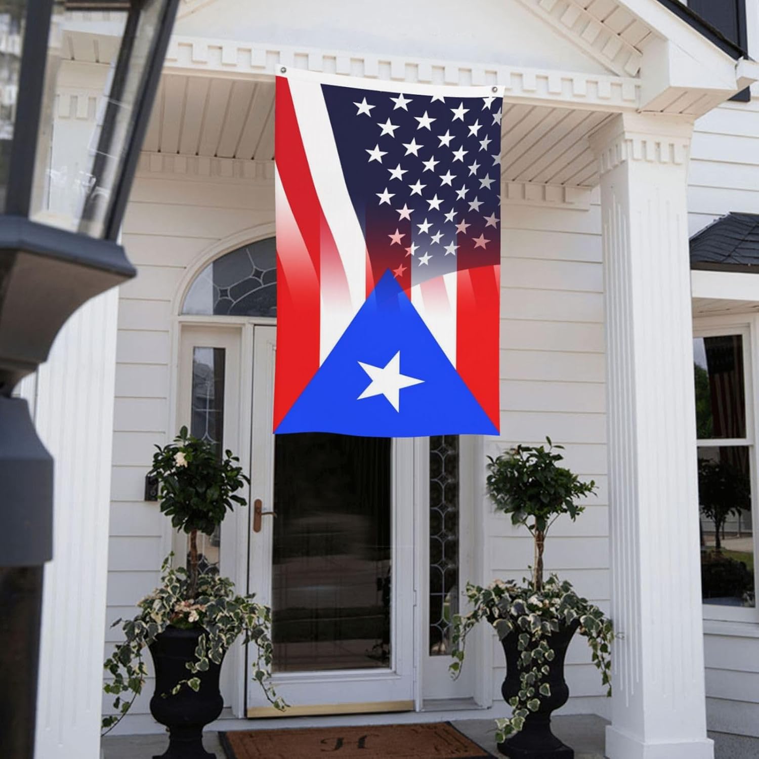 Nicaragua Nicaraguan And American Flag America USA 3x5 Ft Patriotic Banner Outdoor Indoor Decoration National Flags for Garden Car Yard Outside Decor