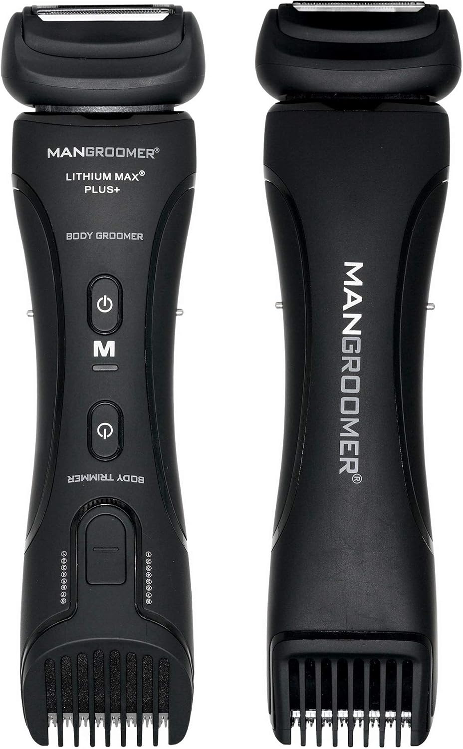 MANGROOMER Lithium Max Plus Body Groomer, Ball Groomer, Body Trimmer, Electric Groin Hair Trimmer with Free Bonus Foil Included