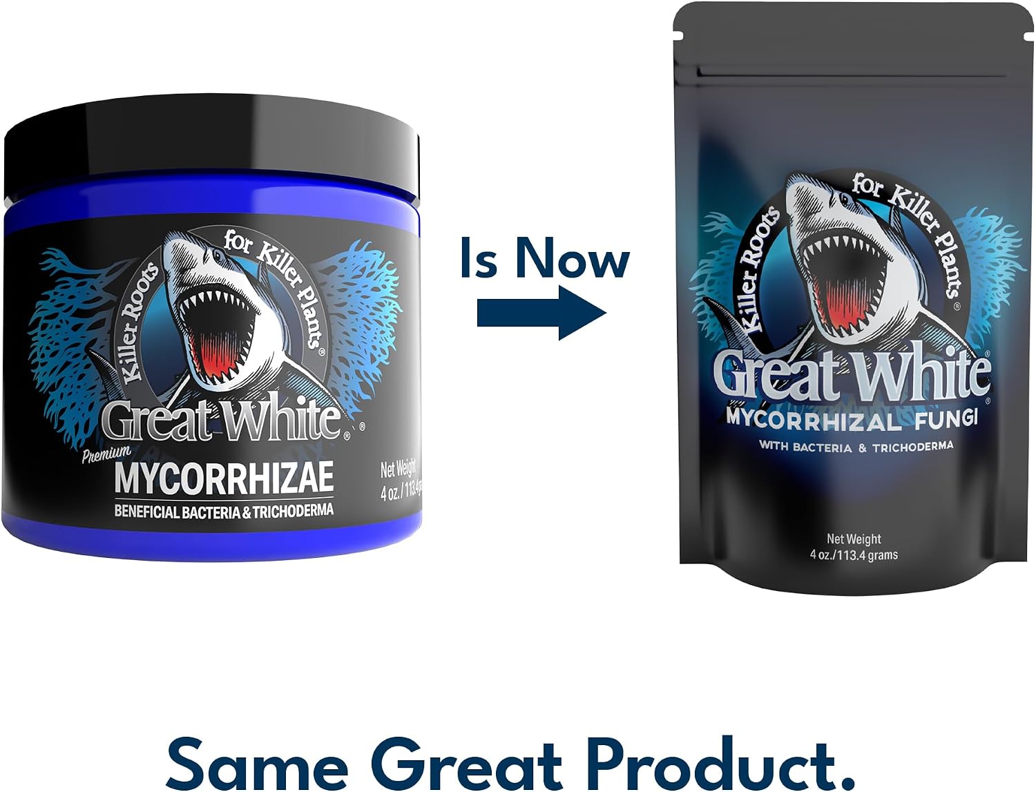 Great White Mycorrhizal Fungi 1 oz, Beneficial Bacteria for Plant Growth, Root Stimulator, Concentrated 3-in-1 Formula by Plant Success (1 oz)