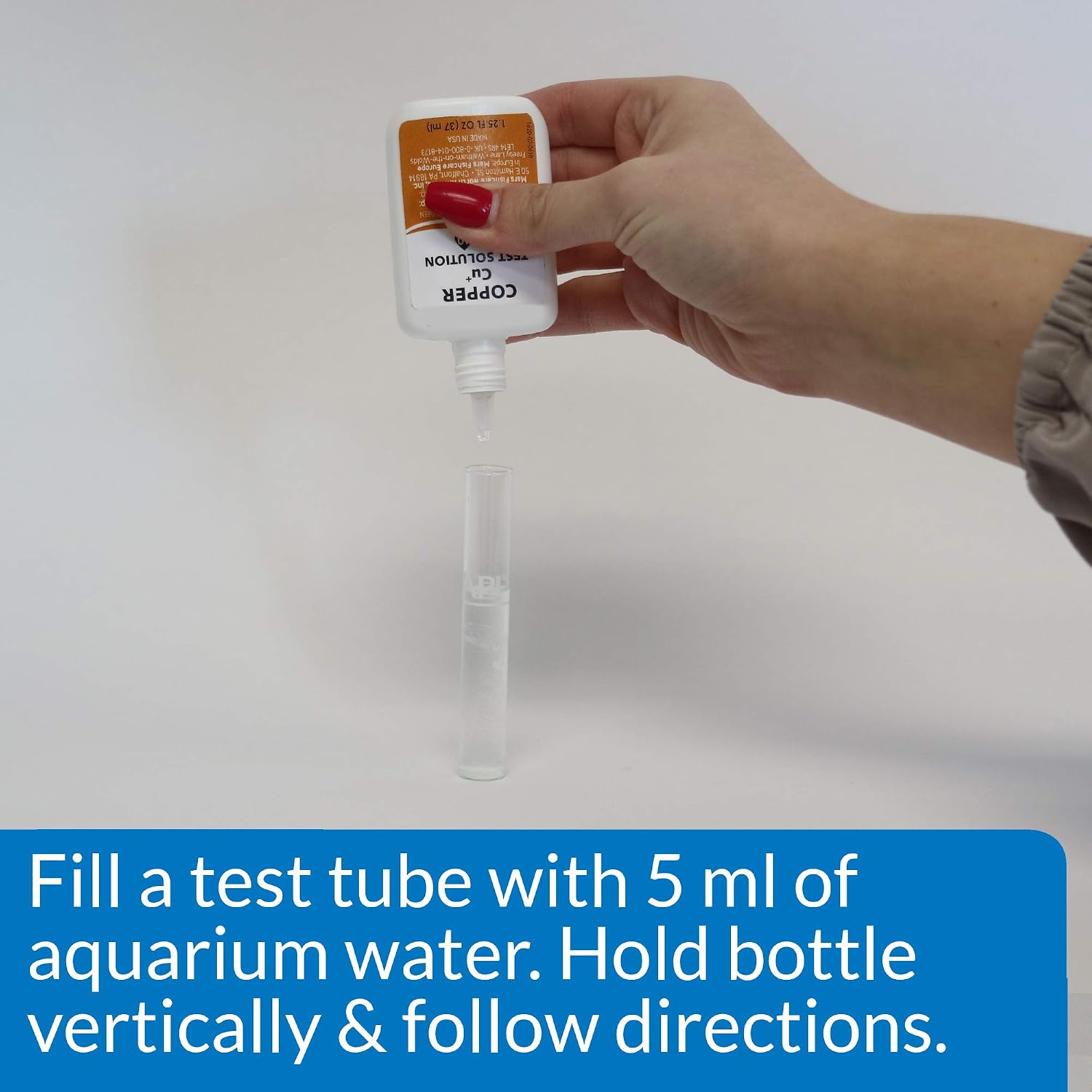 API Copper Test KIT 90-Test Aquarium Water Test Kit