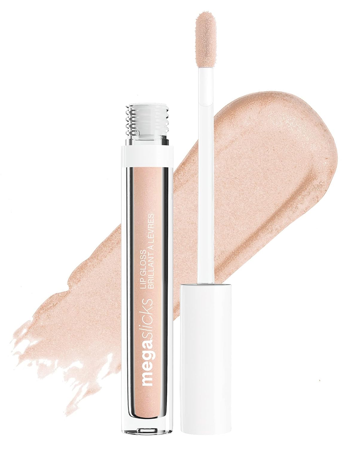 wet n wild MegaSlicks Lip Gloss, Ultra-Glossy, Vitamin-E Enriched, Ultra-Gloss High Shine Moisturizing, Cruelty-Free & Vegan - Bronze Berry