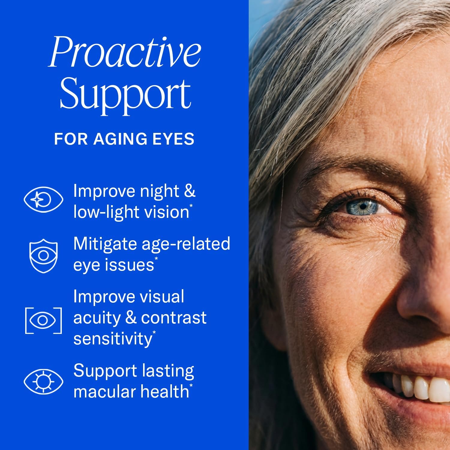 EyePromise Restore Aging Eye Health Supplements, 60 Softgels | Omega 3 Supplement for Aging Eyes with Lutein and Zeaxanthin, Fish Oil, EPA, DHA & Eye Vitamins (Packaging May Vary)