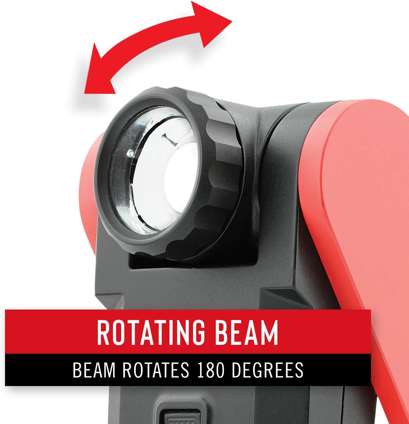 Coast PM300 700 Lumen Magnetic Focusing Worklight with 360-Degree Rotating Handle and Pivoting Beam