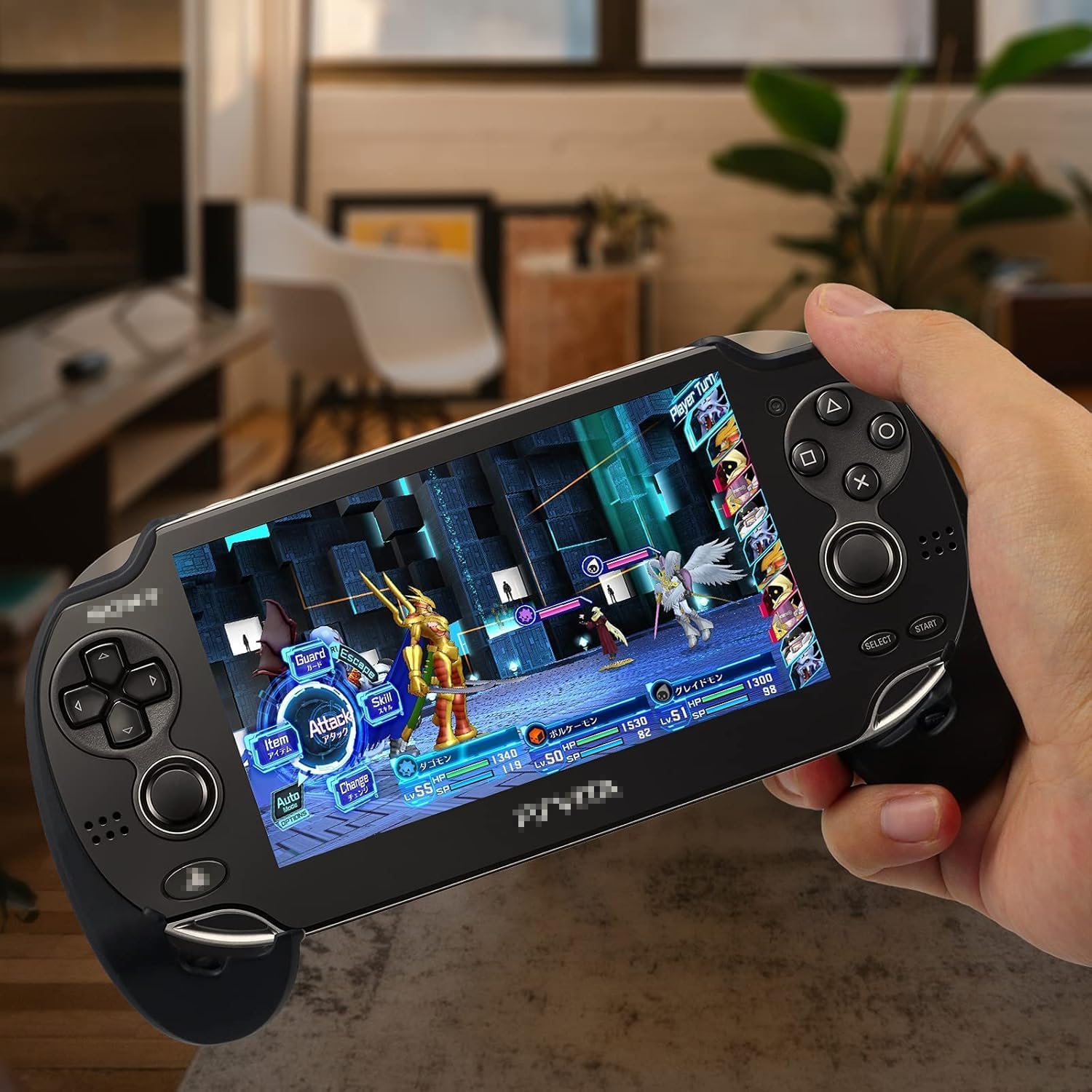 New Grips Hand Grip Compatible Durable Joypad Plastic Flexible Hand Grip Compatible with for PS Vita PSVita PlayStation Vita 1000 (PCH-1000), Black