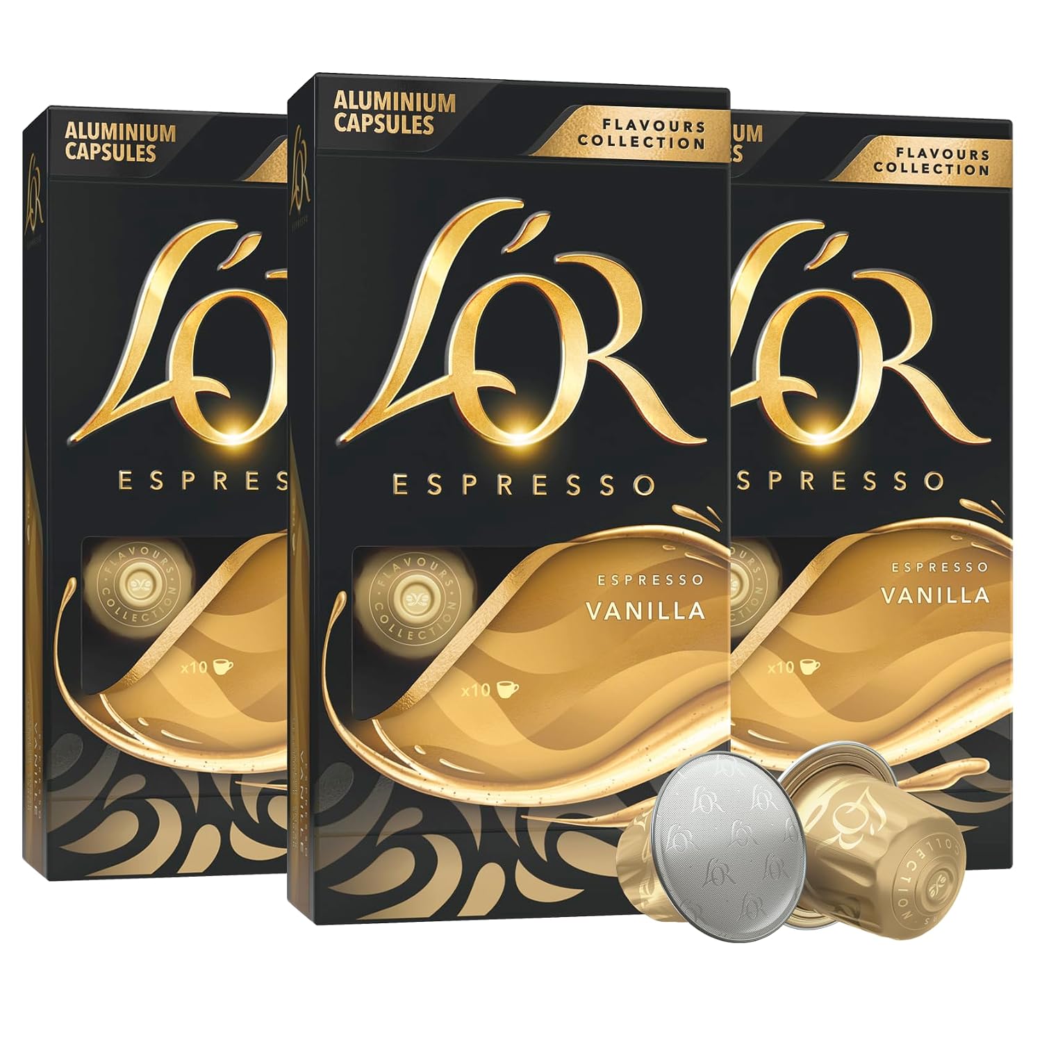 L'OR Espresso Capsules, Medium Roast, Chocolate, 10 Capsules