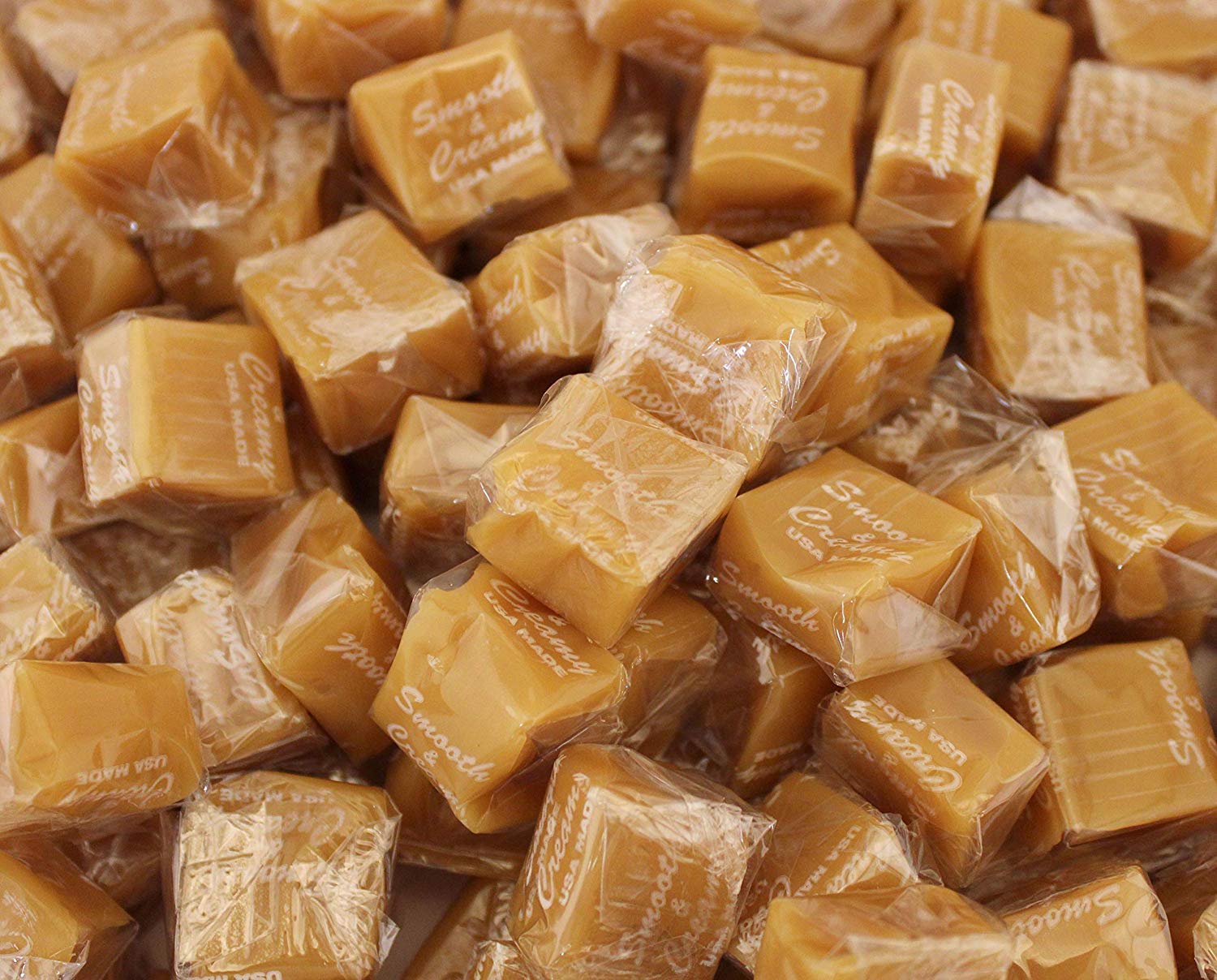 Caramel Candy Individually Wrapped, Caramel Cubes, 2 Lb Bag