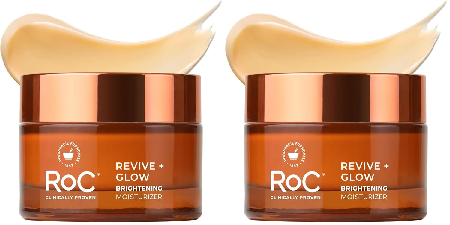 RoC Multi Correxion Revive + Glow 10% Vitamin C Face Moisturizer, 1.7 oz