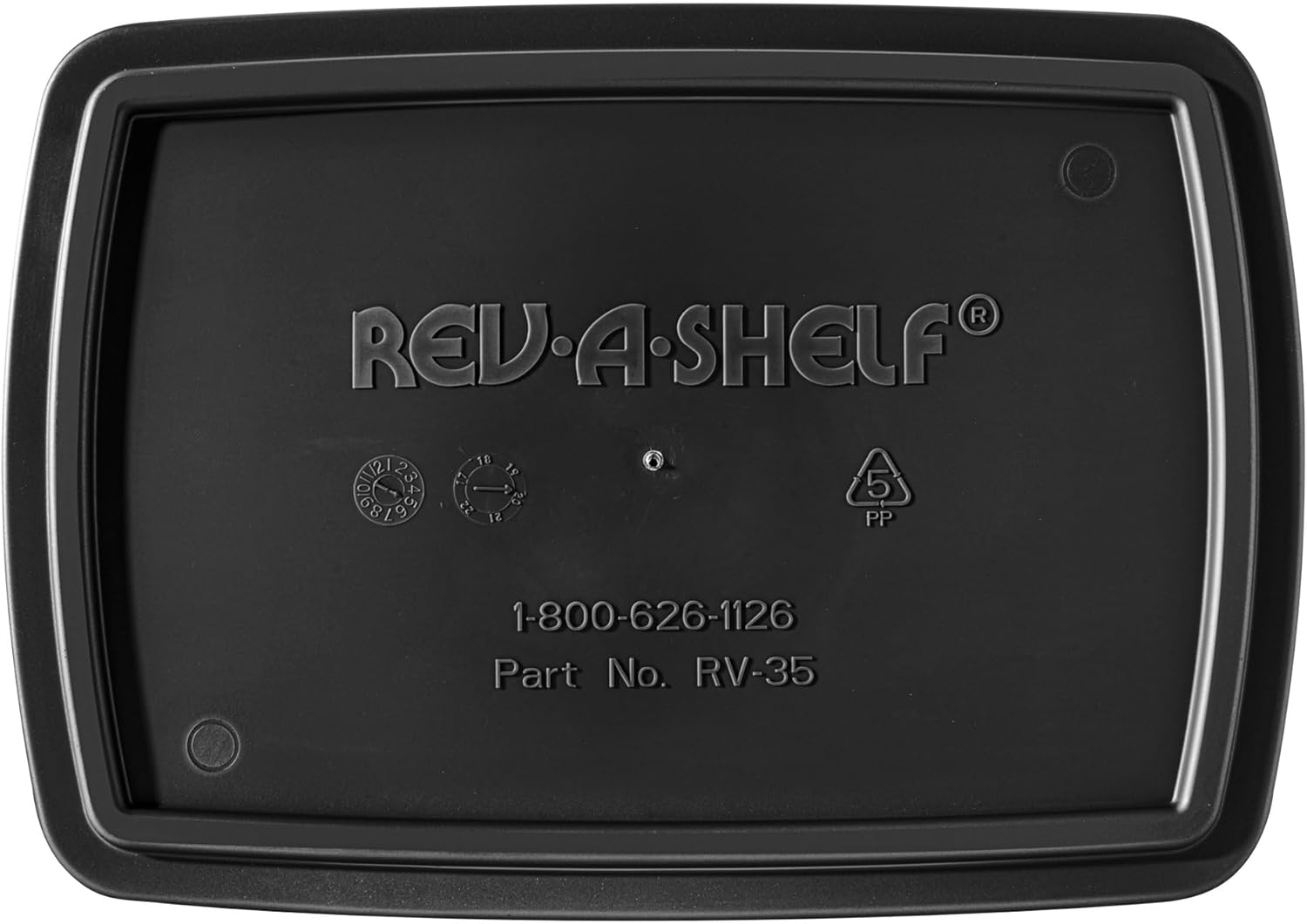 Rev-A-Shelf 35 qt. Polymer Replacement Waste Container (Champagne)