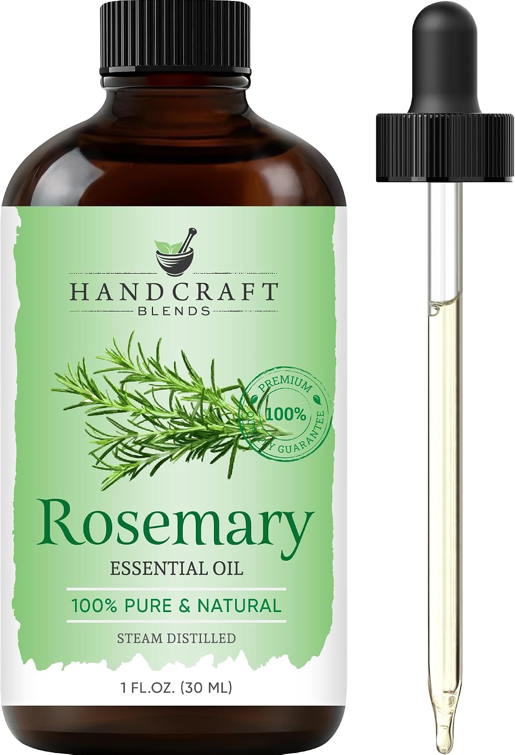 Handcraft Blends Peppermint Essential Oil – Huge 4 Fl Oz – 100% Pure and Natural – Premium Grade Essential Oil for Diffuser and Aromatherapy, Skin, Massage, Candle and Soap Making Fragrance