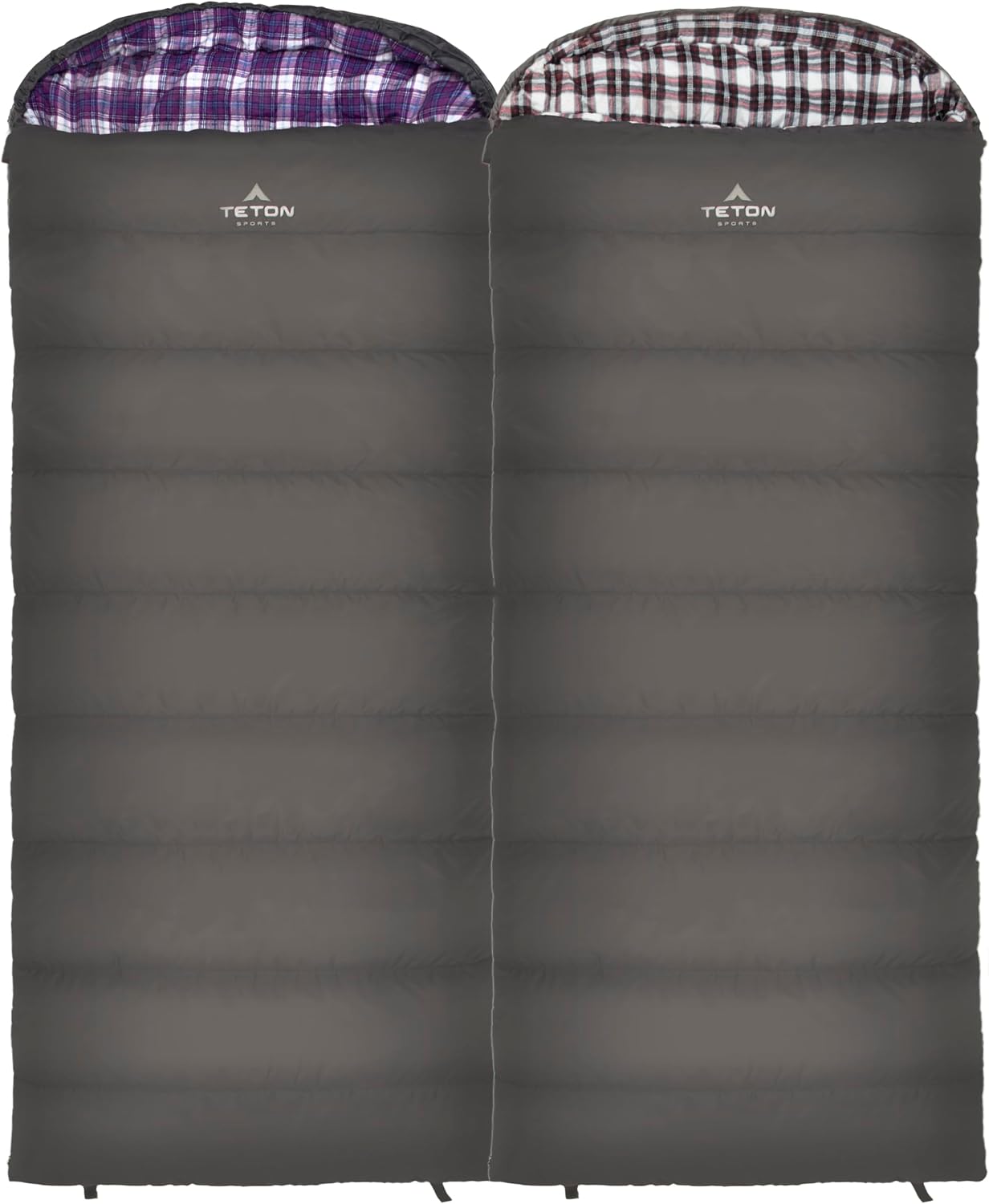 Teton Celsius Regular, 25F, 20F, 0F Degree Sleeping Bags, All Weather Bag for Adults and Kids, Camping Made Easy and Warm, Travel Sack Included