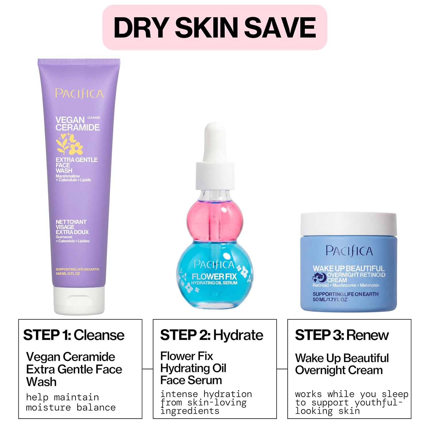 Pacifica Vitamin C Serum for Face – Glow Baby Brightening Facial Serum with Glycolic Acid – Vitamin C Booster Skin Care, Dark Spot Corrector, Vegan Skincare for Glowing Skin, Dermatologist Tested
