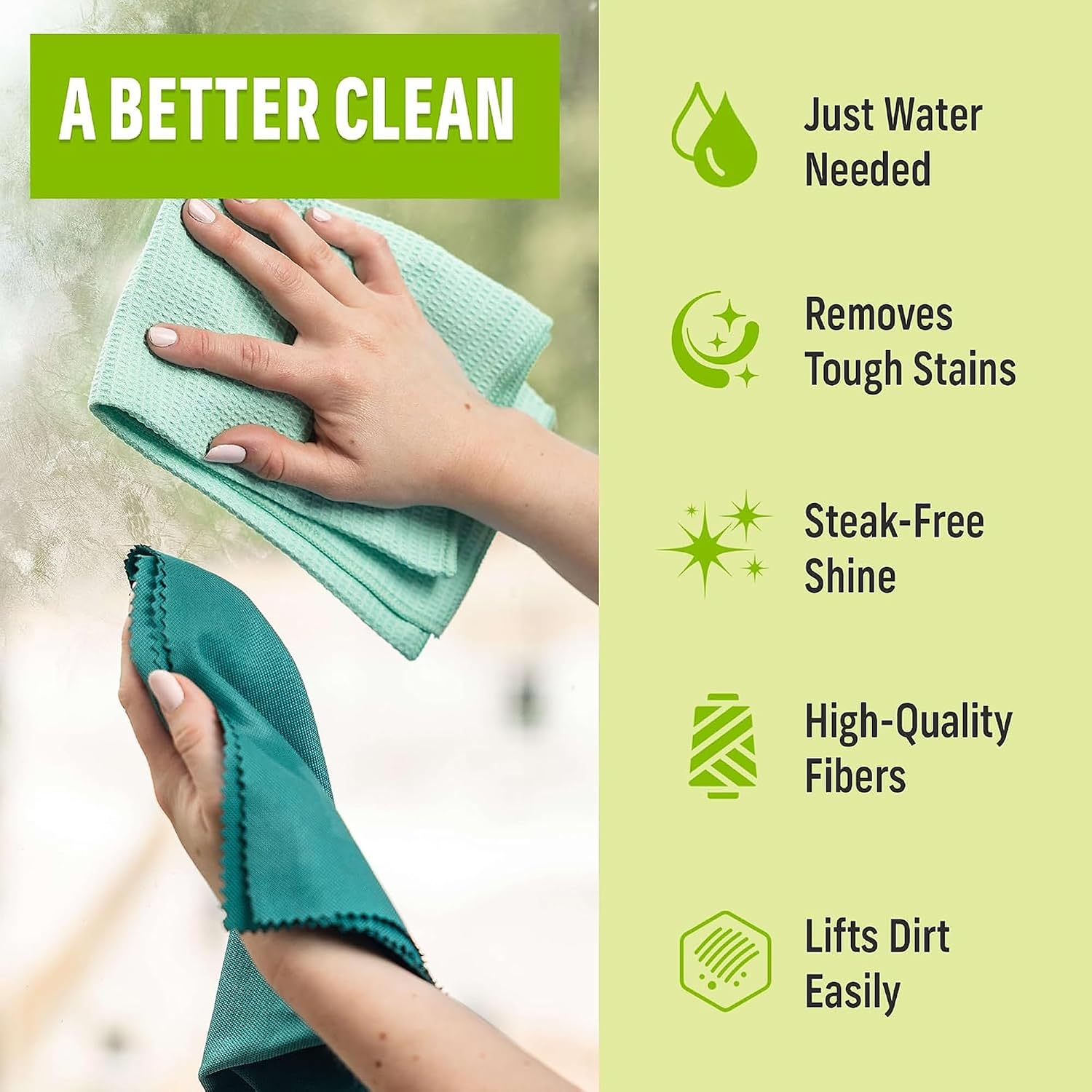 E-Cloth Window and Glass Cleaner Kit, Just Add Water - 1 Kit