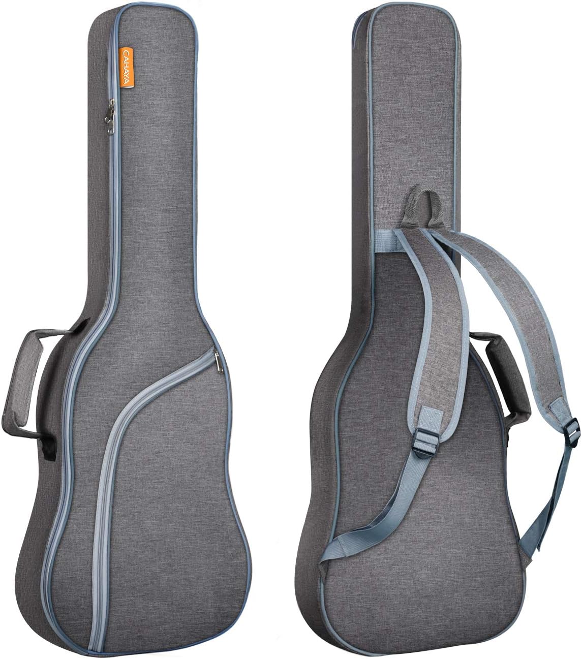 CAHAYA Electric Guitar Bag Padded Electric Guitar Gig Bag Case 0.35in Padding Dual Adjustable Shoulder Strap Electric Guitar Case CY0175 | 0.35in