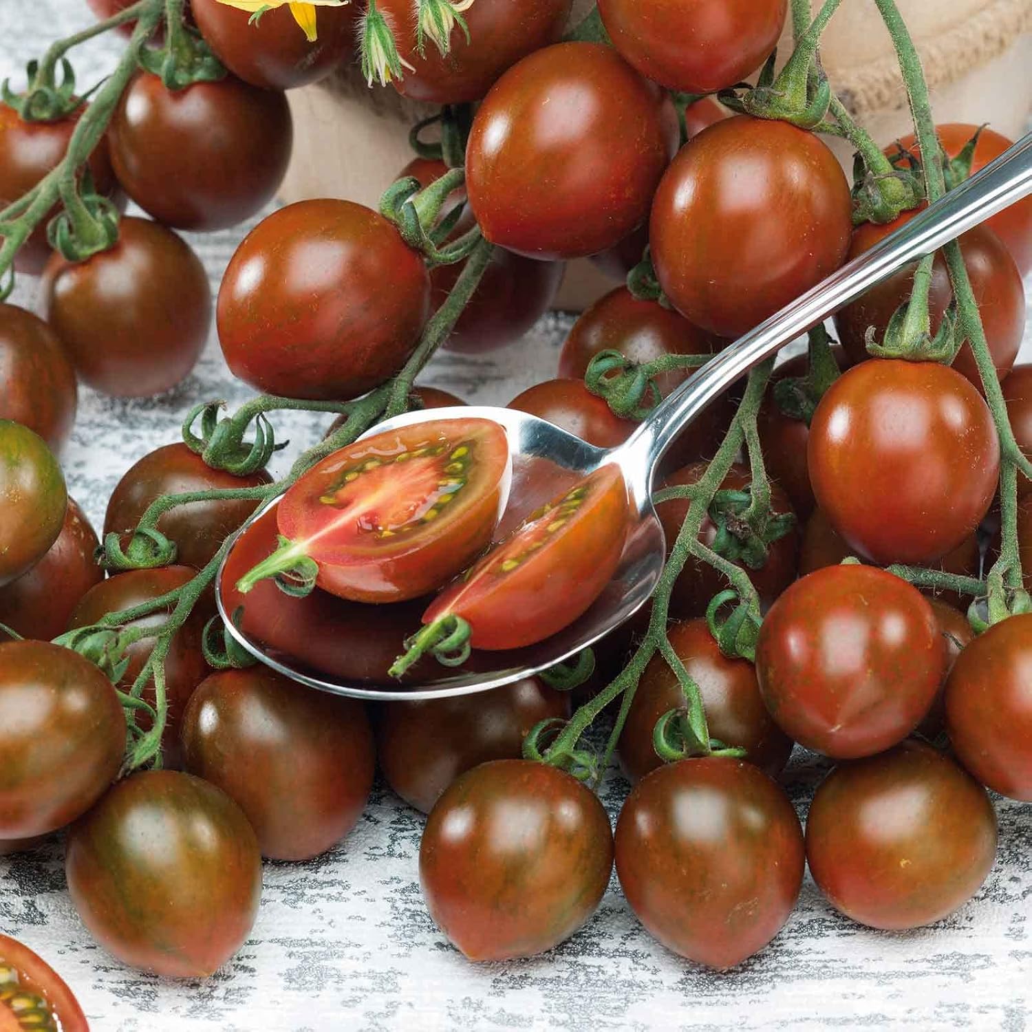 Eden Brothers Tomato Seeds - Persimmon Non-GMO Seeds for Planting, 1 oz | Low-Maintenance Vegetable Seeds, Plant During Warm Season, Zones 10, 3, 4, 5, 6, 7, 8, 9
