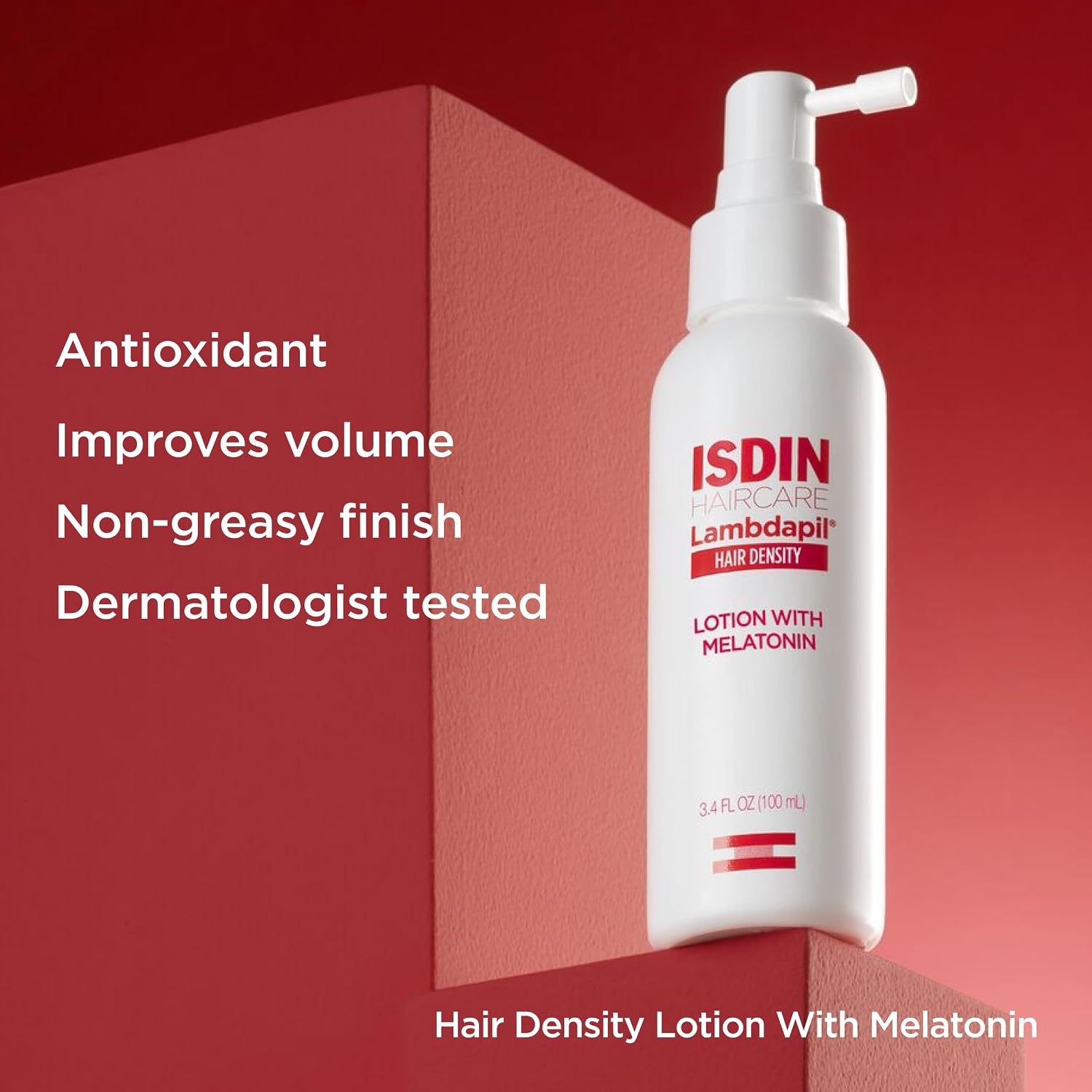 ISDIN Lambdapil Hair Loss Lotion to Strengthen Hair 4.2 Fl. Oz.