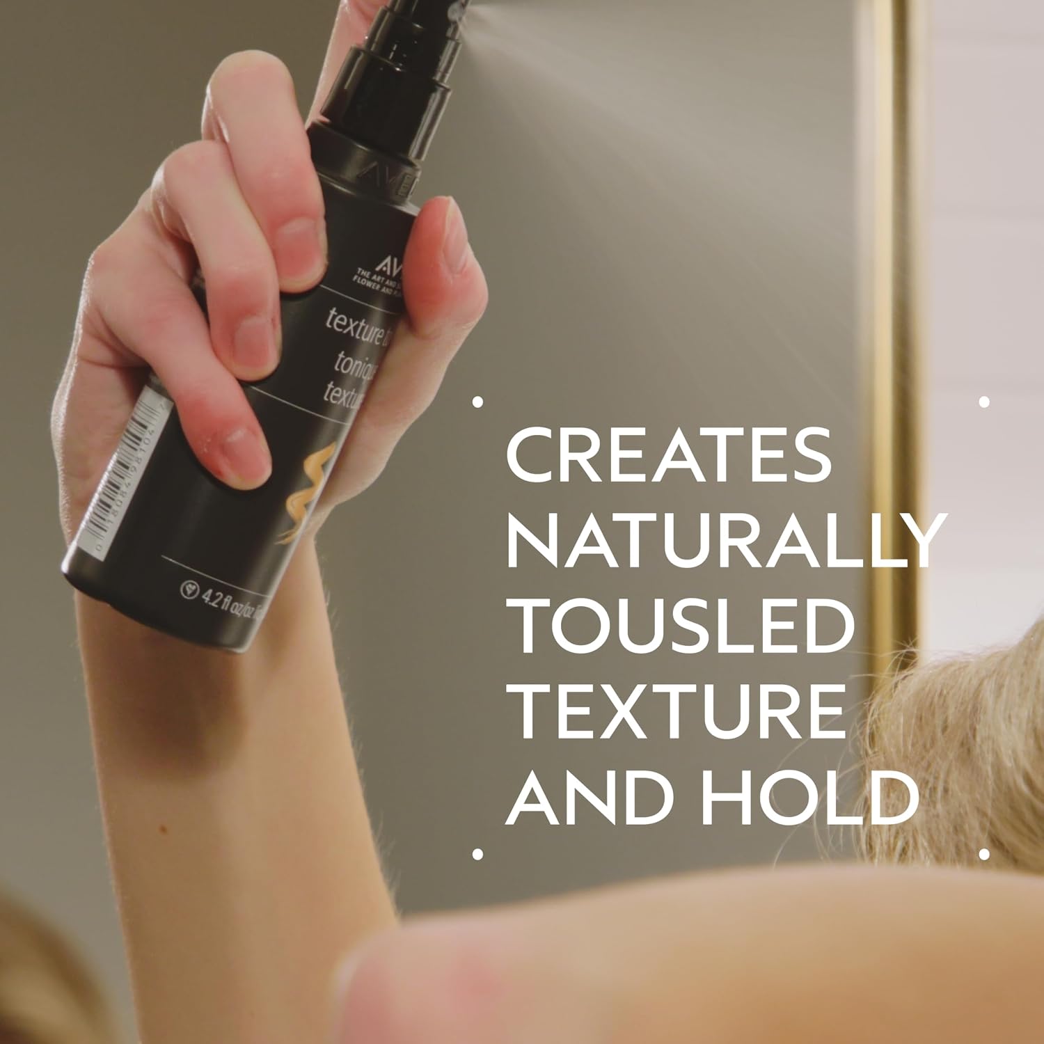Aveda Texture Tonic | Sugar and Salt Beach Wave Spray | Adds Texture and Piecey Definition | Air Dry or Heat Style |for All Hair Types | 93%