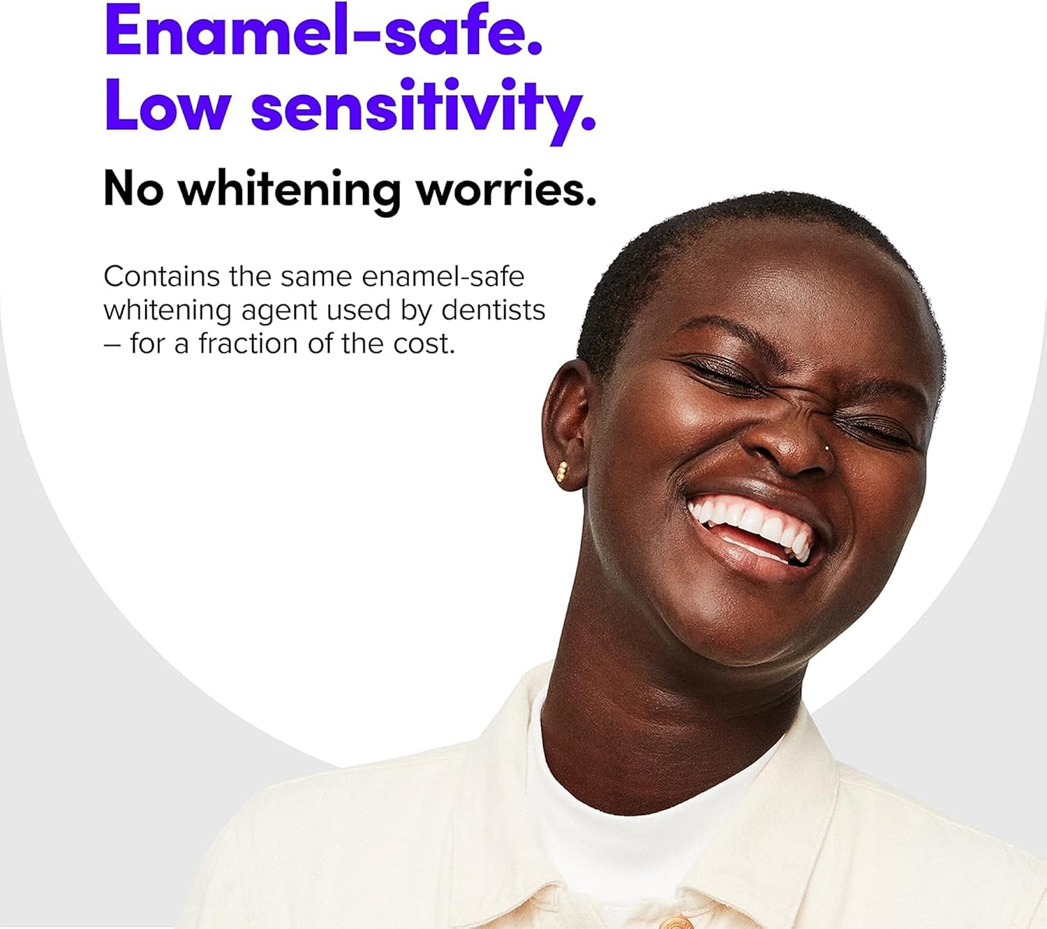 SmileDirectClub Teeth Whitening Kit with Lip Balm - 4 Pack 1.4ml Gel Pens - Professional Strength Hydrogen Peroxide
