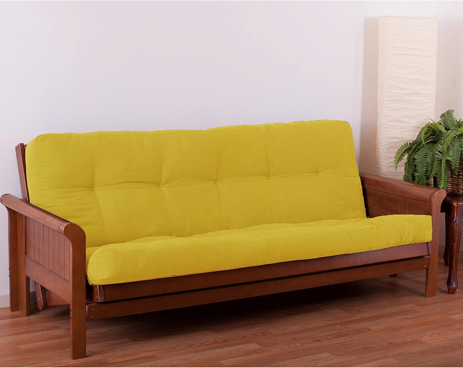 Blazing Needles Renewal 6" Twill Futon Mattress, Queen, Sage