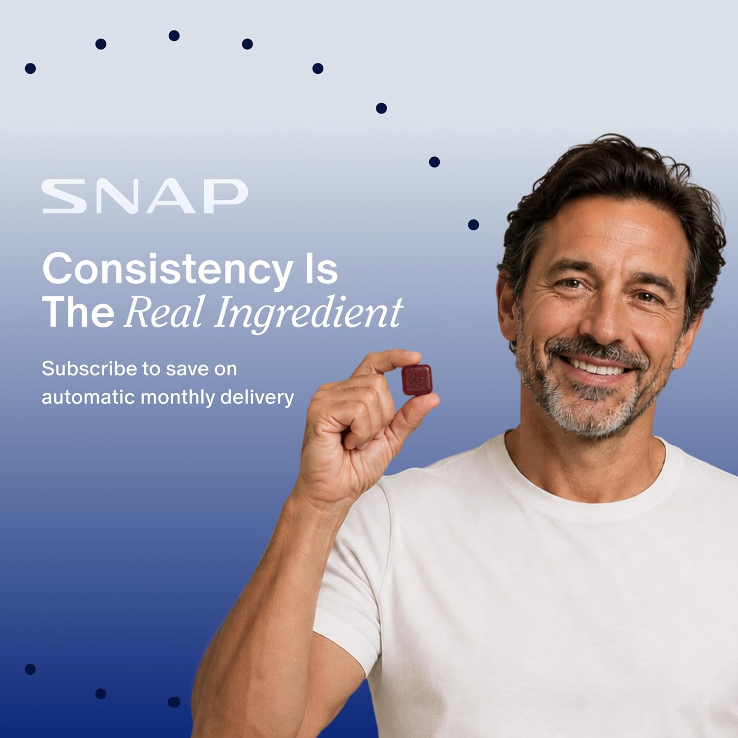 Snap Supplements Prostate Health Supplement for Men, 60 Sugar-Free Chews | Plant Sterols