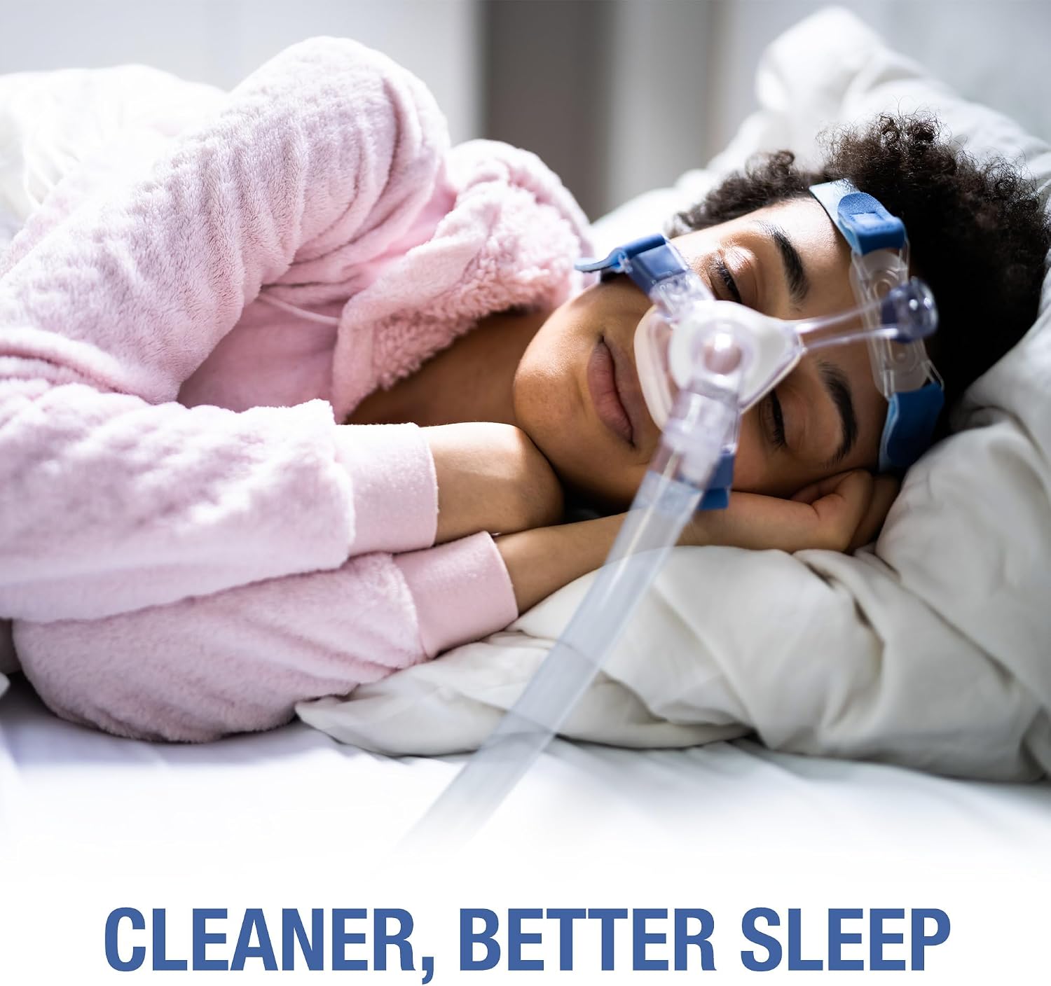 DMI CPAP Mask Wipes, Removes Oil & Dirt from CPAP Mask & Equipment, Alcohol & Latex Free, CPAP Supplies, Hypoallergenic, Unscented, 72 Count Pack