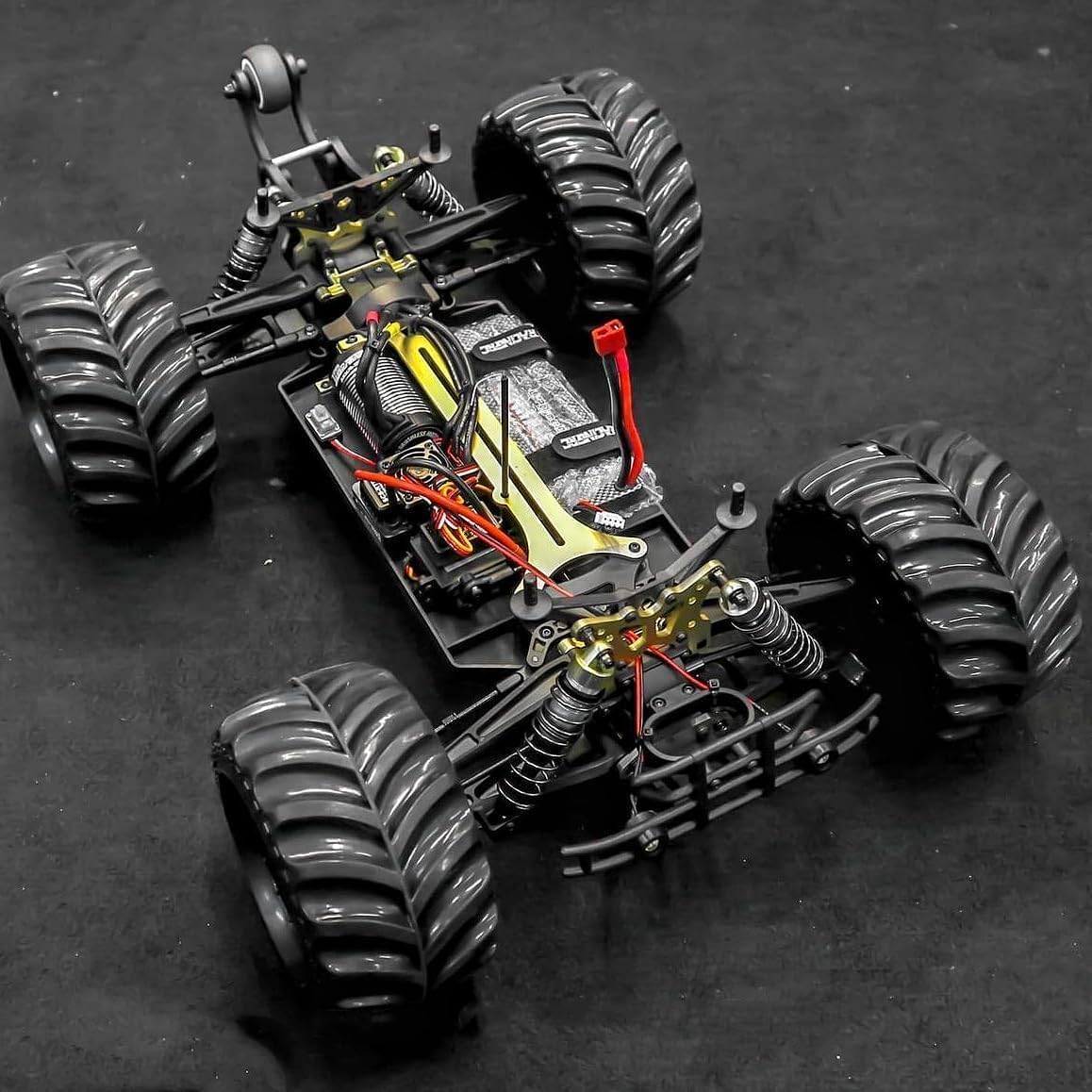 JLBRACINGRC 1/10 Brushless RC Cars for Adults, 80+ KPH, 4WD RC Trucks |120A ESC Monster Trucks, All-Terrain Off-Road Big Remote Control Car