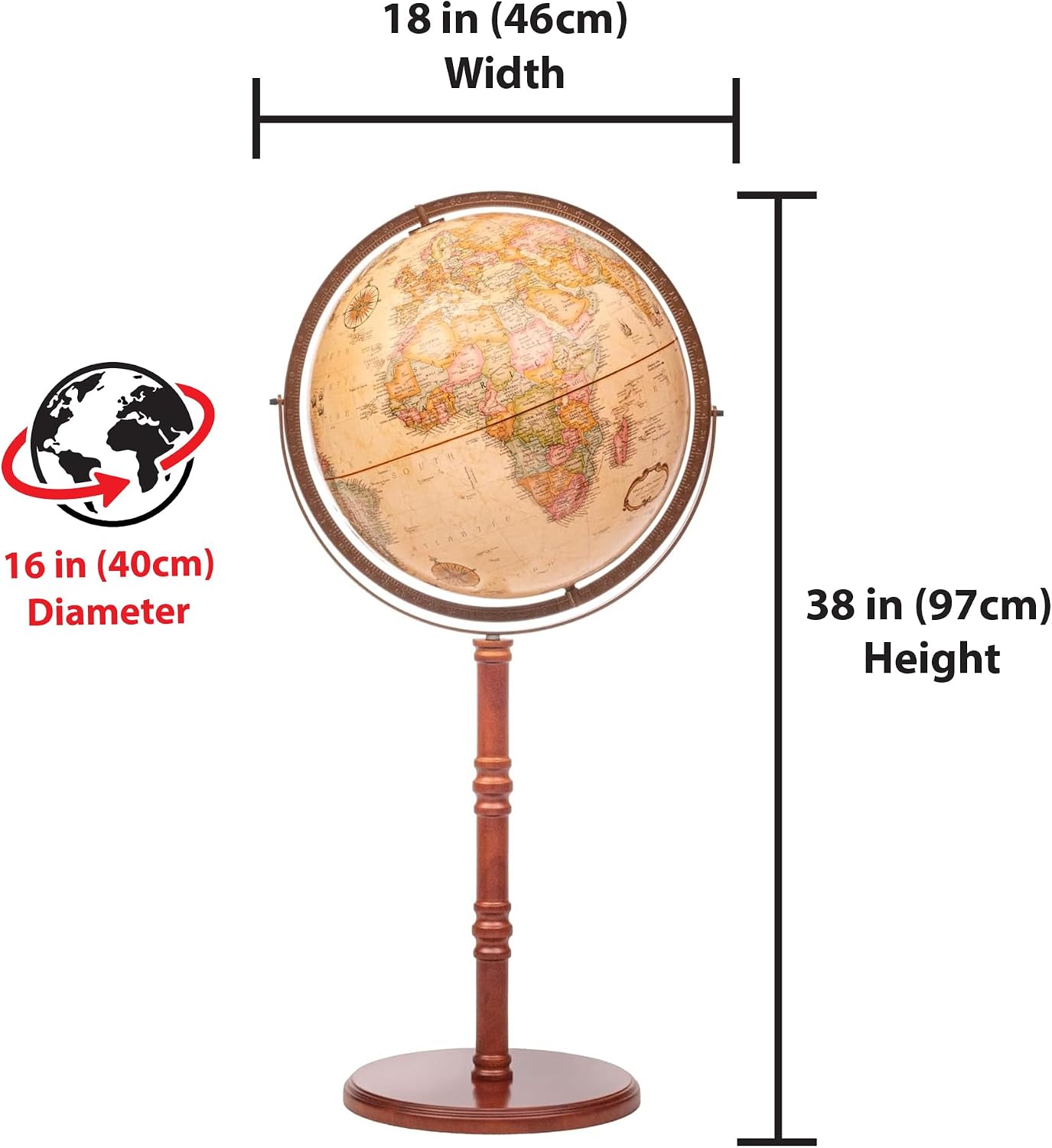 Replogle Globes Commander II Replogle Globe