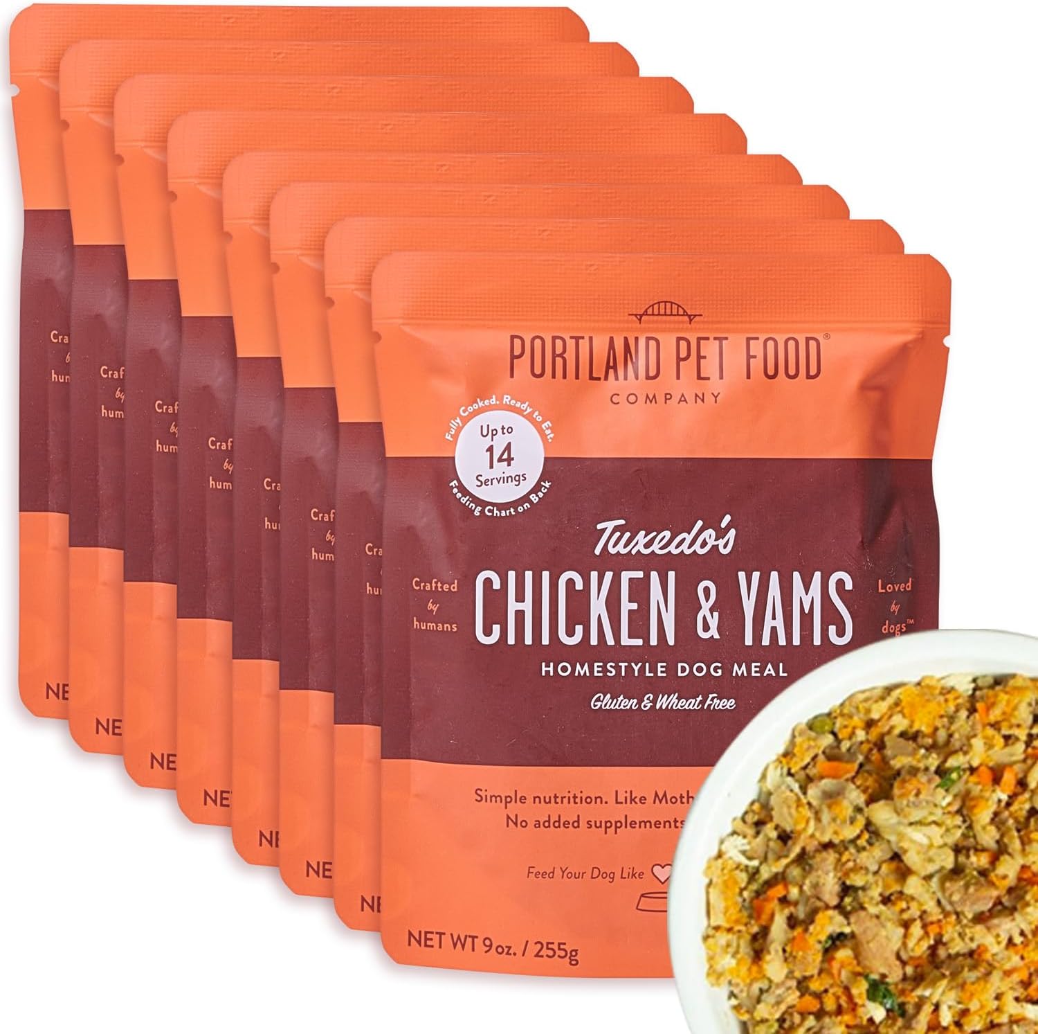 Portland Pet Food Company Fresh, Human Grade Dog Food Topper & Meal 5 Pack