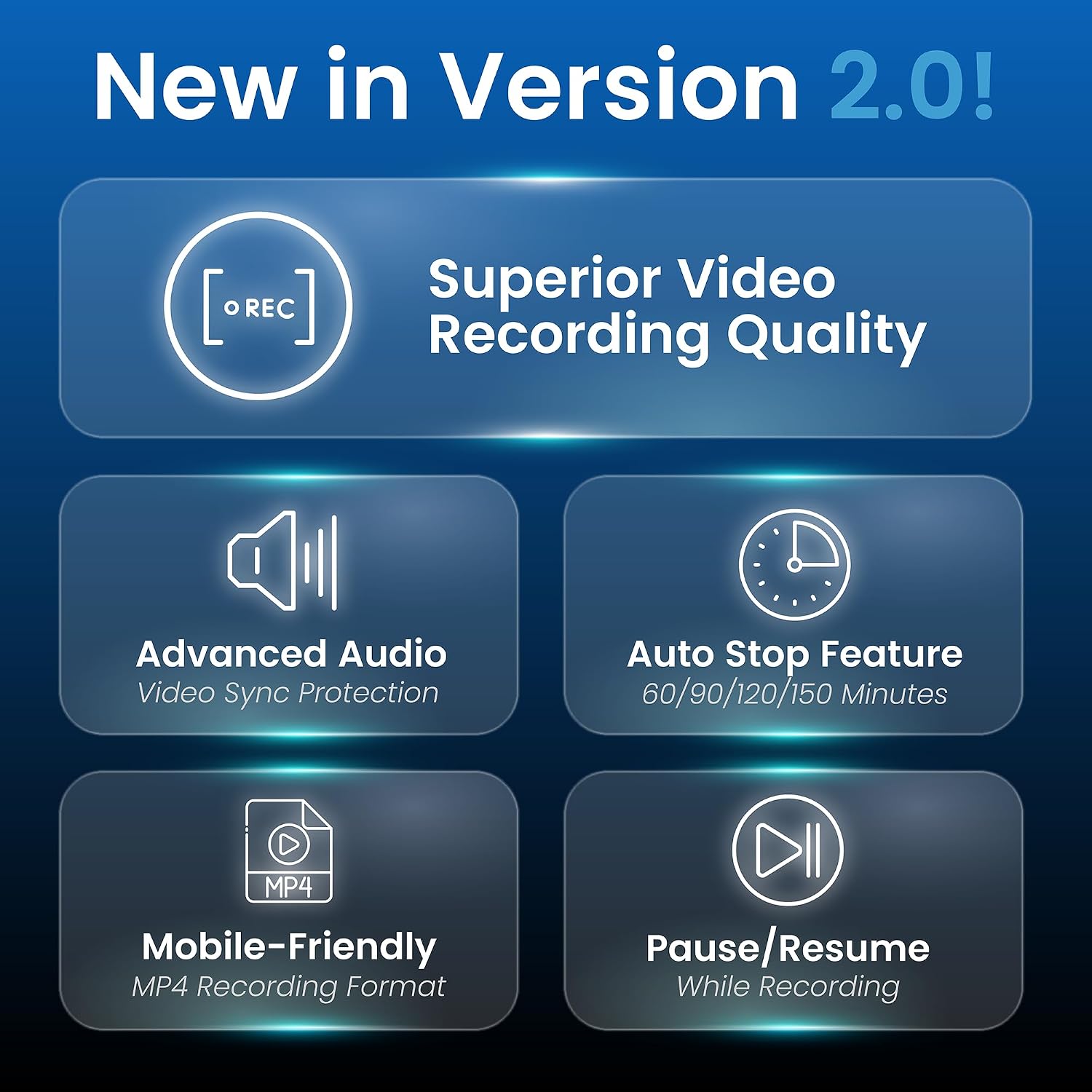 ClearClick Video to Digital Converter 2.0 (Second Generation) - Record Video from VCR's, VHS Tapes, AV, RCA, Hi8, Camcorder, DVD