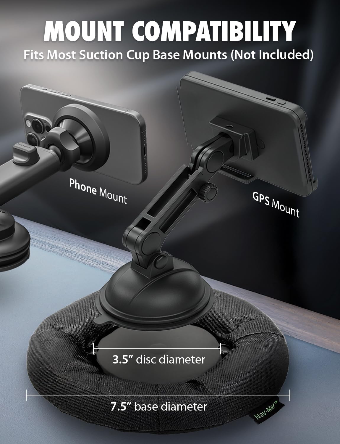 Bracketron NavMat GPS Dashboard Pad