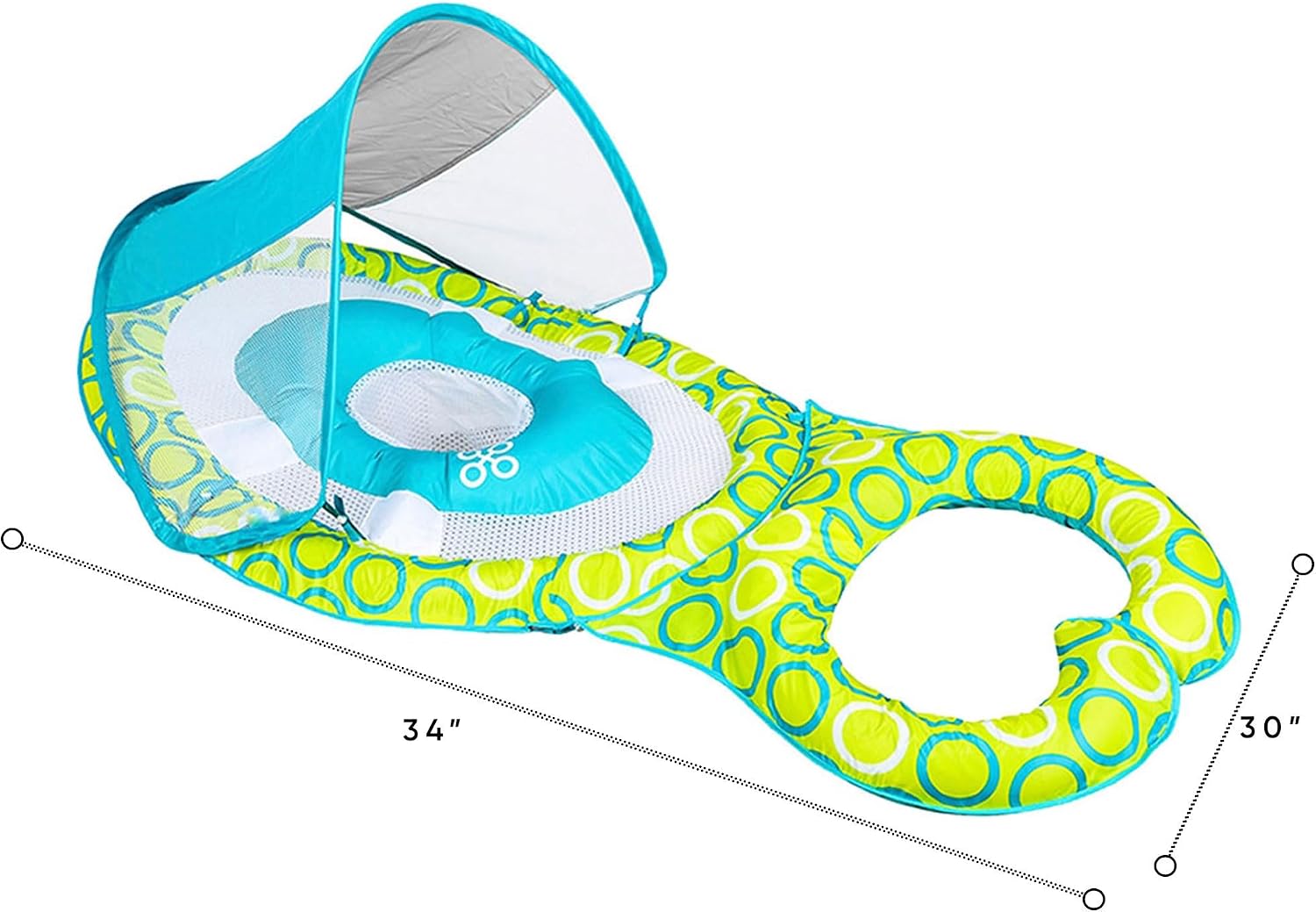 SwimWays Baby Spring Float Mommy and Me with Canopy