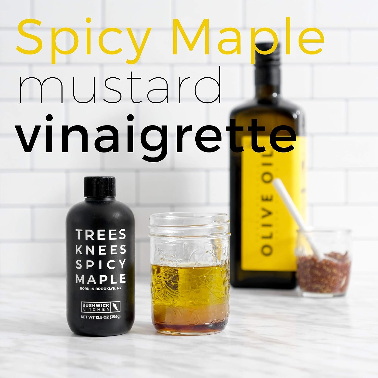 Trees Knees Spicy Maple Syrup, 11.5oz Grade A Organic Maple Syrup | Grade A Organic Maple Syrup - Habanero Infused - Made in the USA - Chicken, Bacon, Waffles & Breakfast Sandwiches