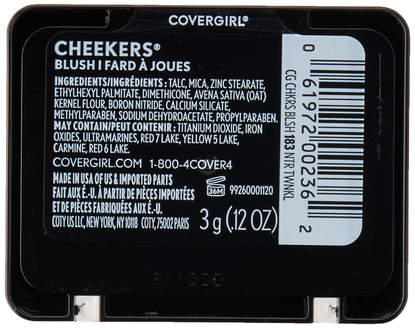 COVERGIRL - Cheekers Blush, Soft, blendable, lightweight formula, easy & natural look, 100% Cruelty-Free