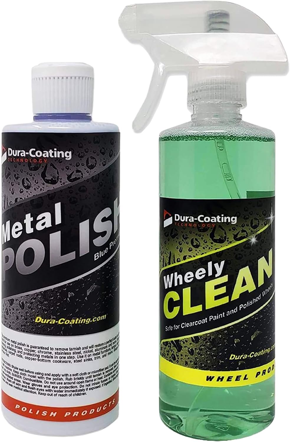 DURA-COATING TECHNOLOGY, Blue Premium Metal Polish - Perfect Brightener and Scratch Remover for Aluminum Wheels, Diamond Plate, Stainless Steel
