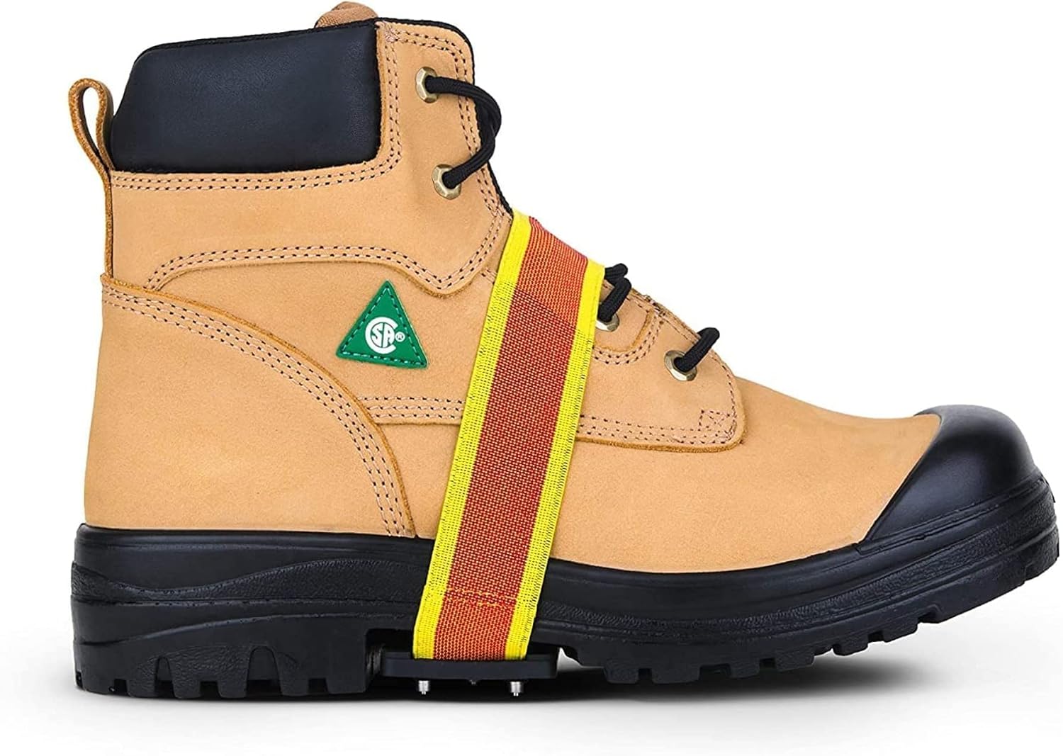 K1 Mid-Sole Ice Cleats for Men & Women - Rotatable Traction Aids For Winter Snow - Hi Vis - Low Profile