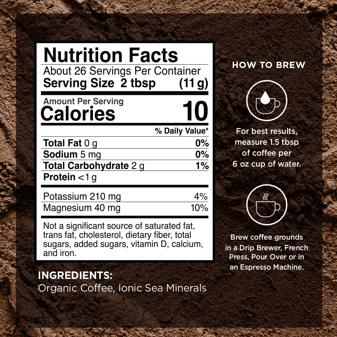 VitaCup Genius Keto Ground Coffee with MCT Oil, 11oz