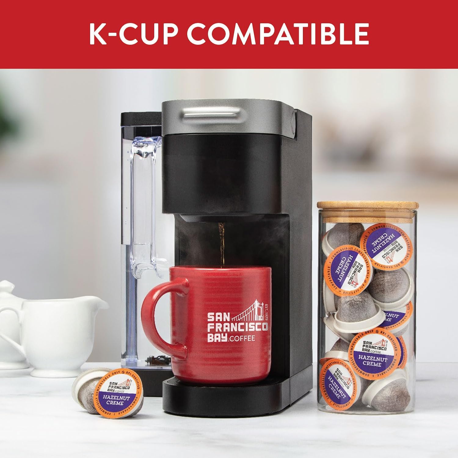 SAN FRANCISCO BAY FRENCH ROAST 24 ONE CUPS for Keurig K-Cup Brewers
